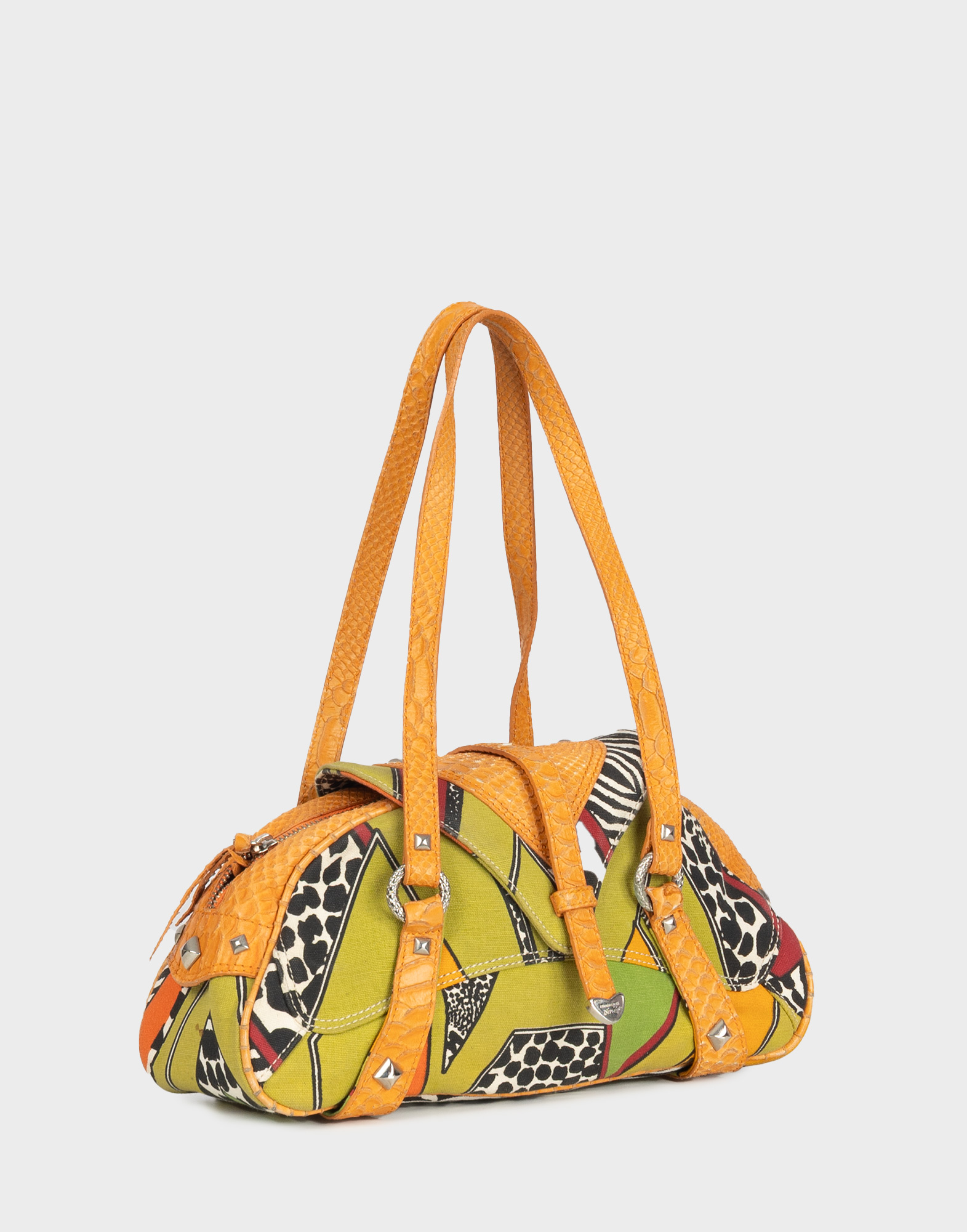 Roberto Cavalli - Borsa in tela anni 2000 - immagine 2