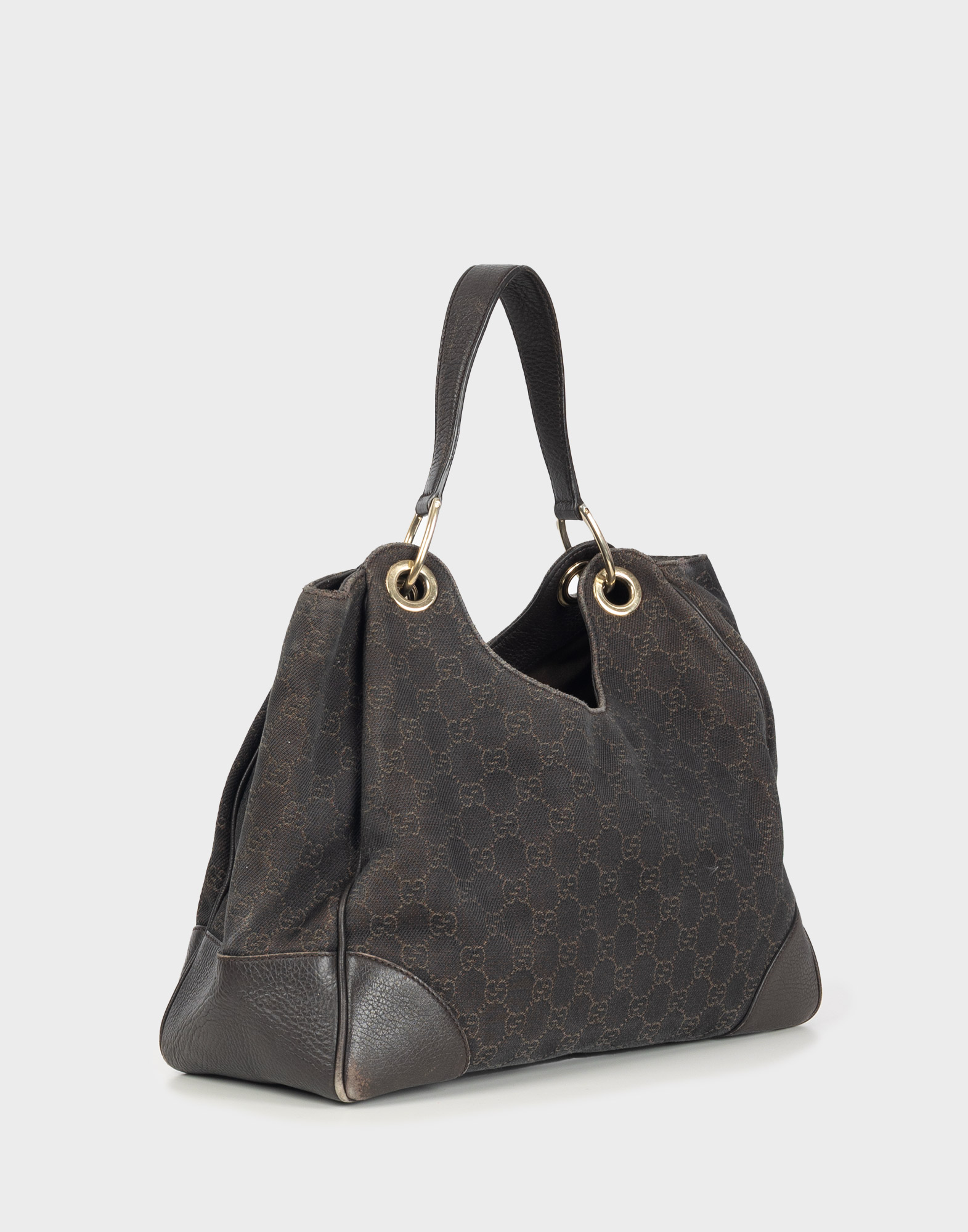 Gucci - Borsa hobo in canvas - immagine 3