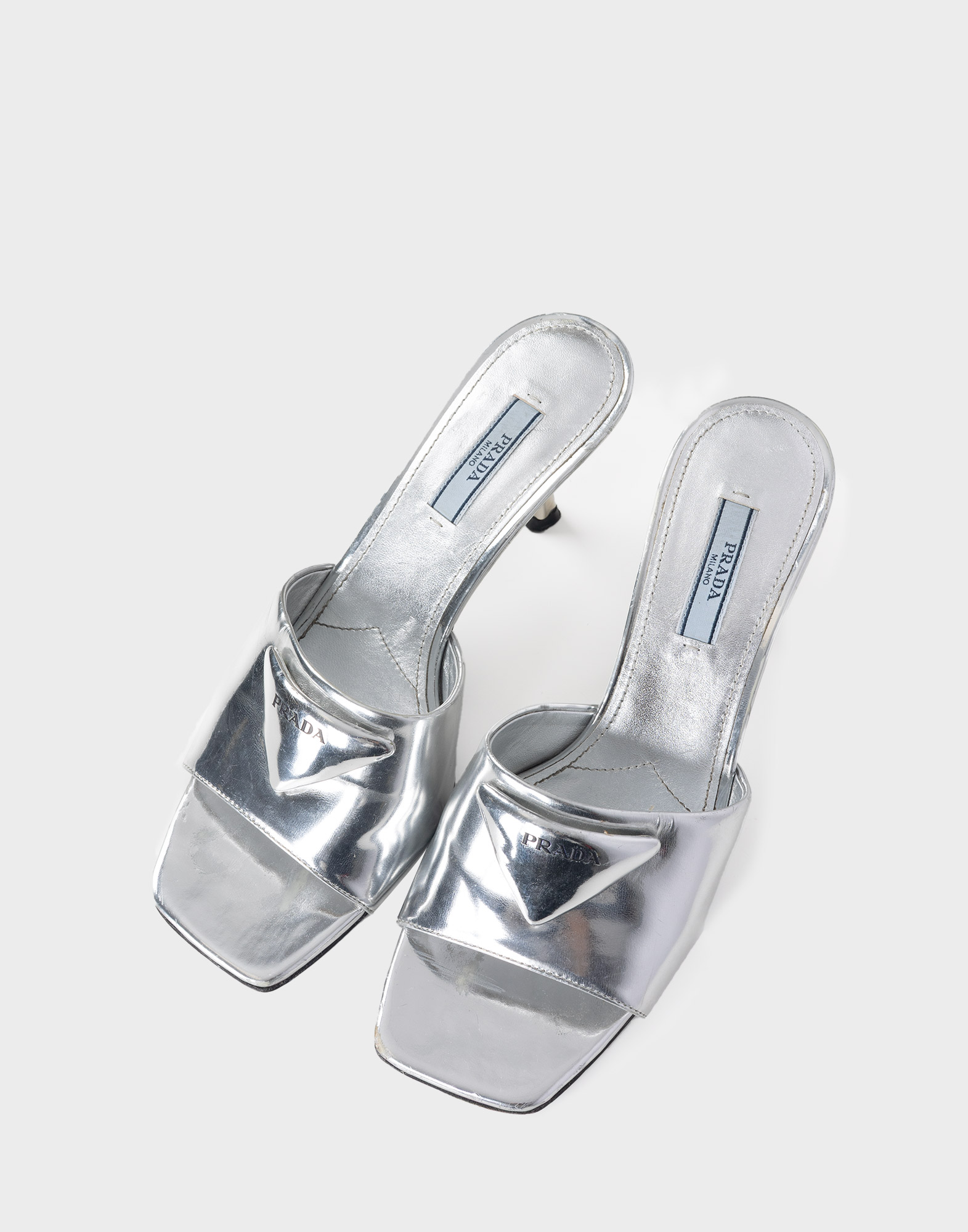 Prada - Sandali argento - Image 5