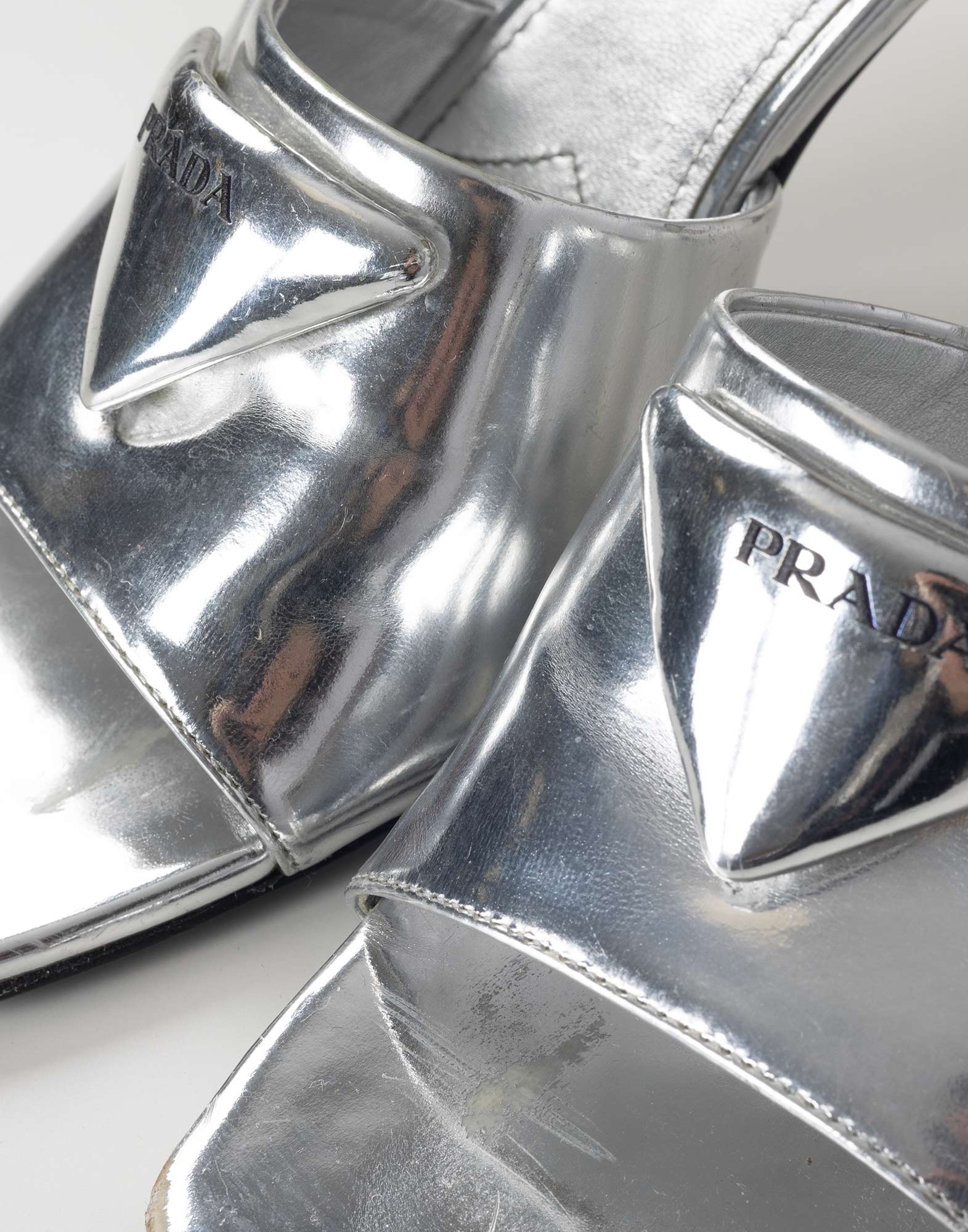 Prada - Sandali argento - Image 6