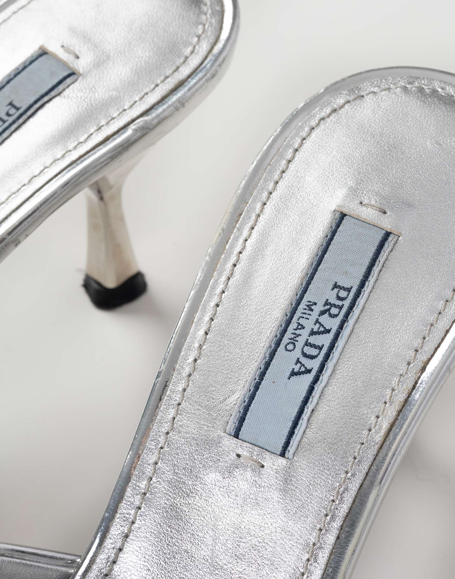 Prada - Sandali argento - Image 7