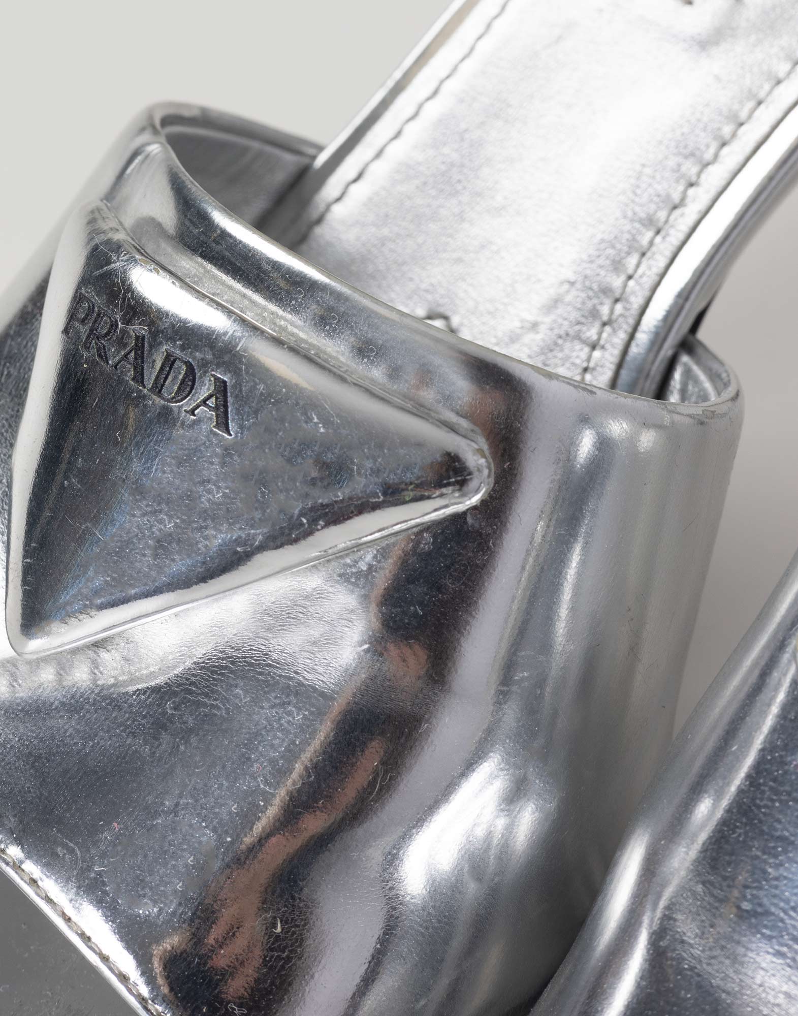 Prada - Sandali argento - Image 8