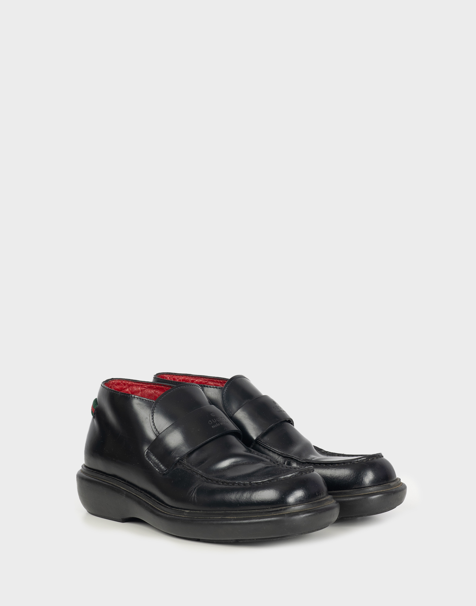 Gucci - Mocassini neri in pelle - immagine 2