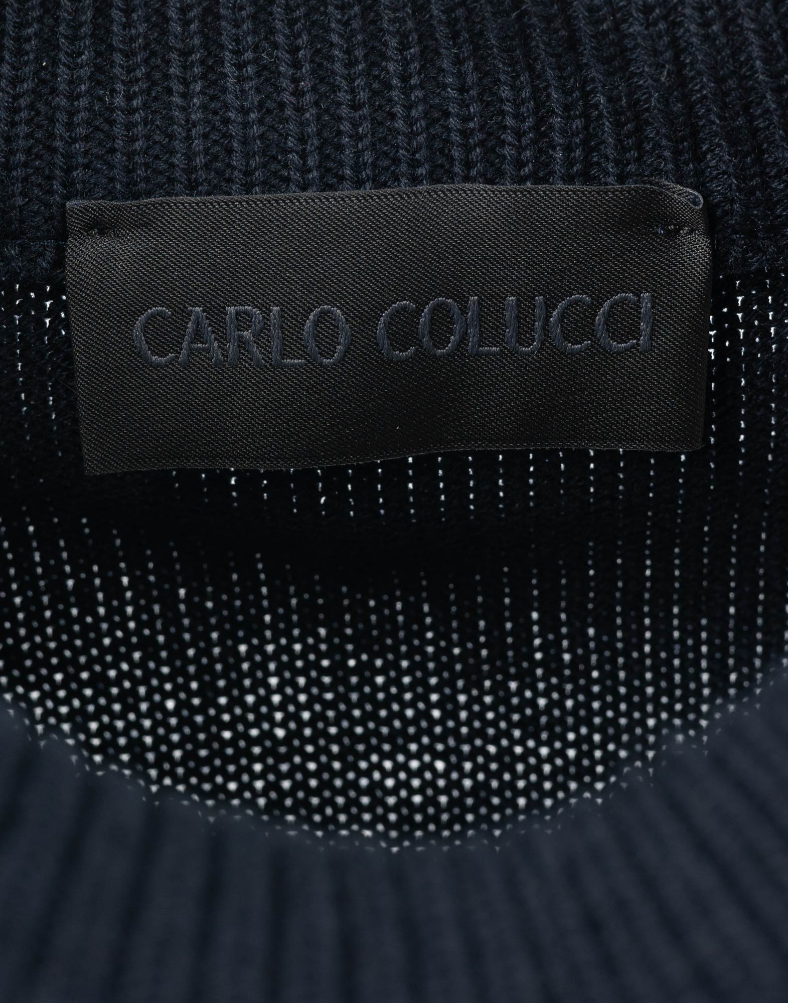 Carlo Colucci - Maglione blu da uomo vintage - immagine 4