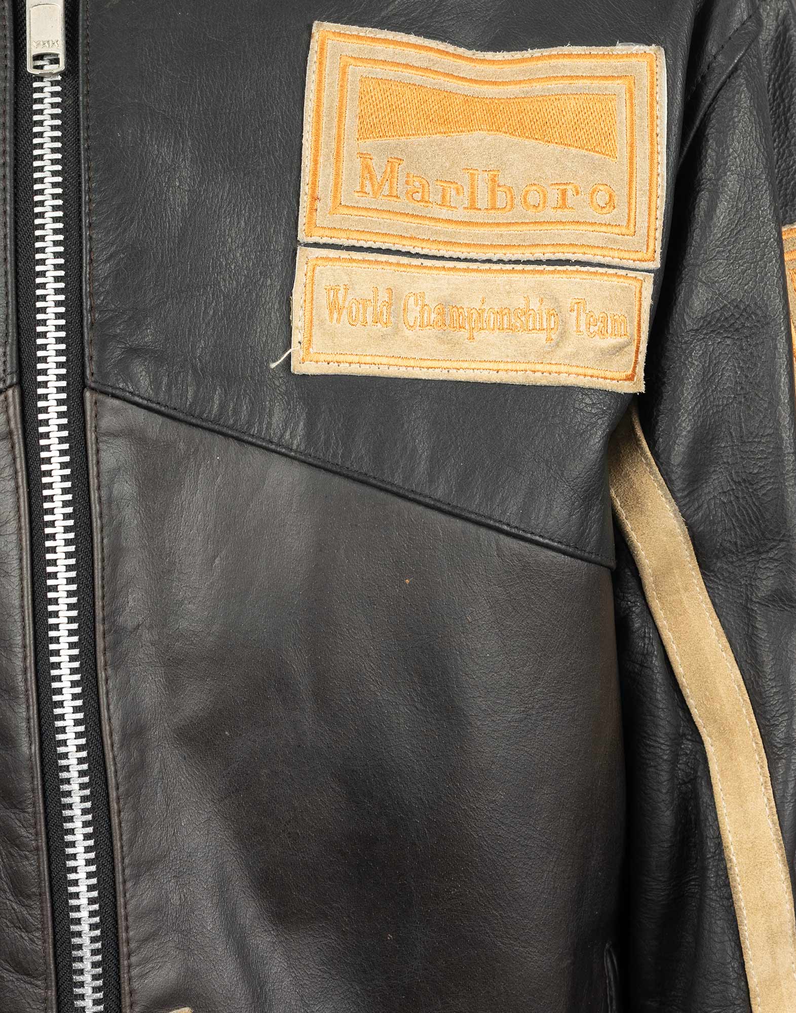 Marlboro - Black biker jacket - Image 3
