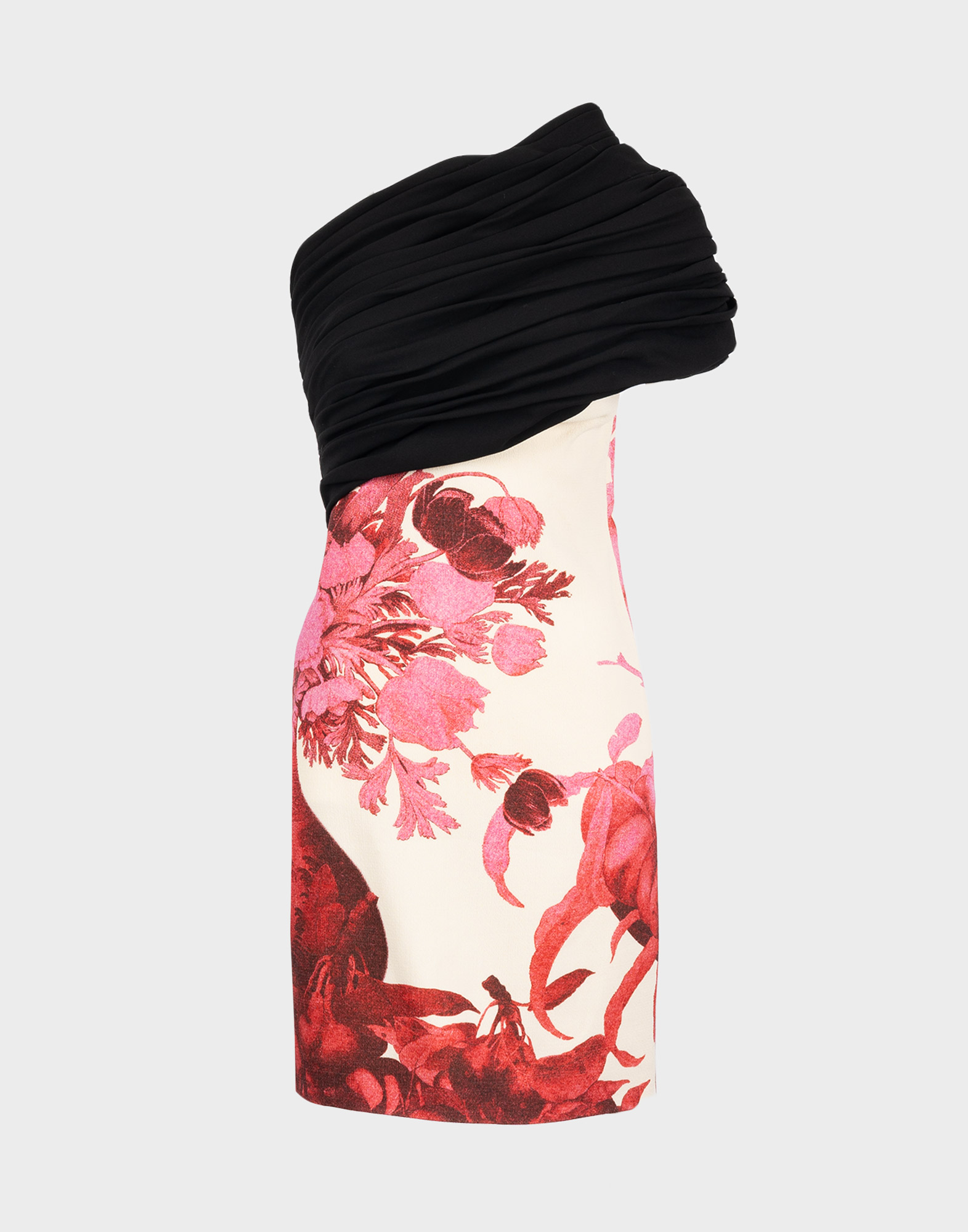 giambattista valli abito monospalla vintage