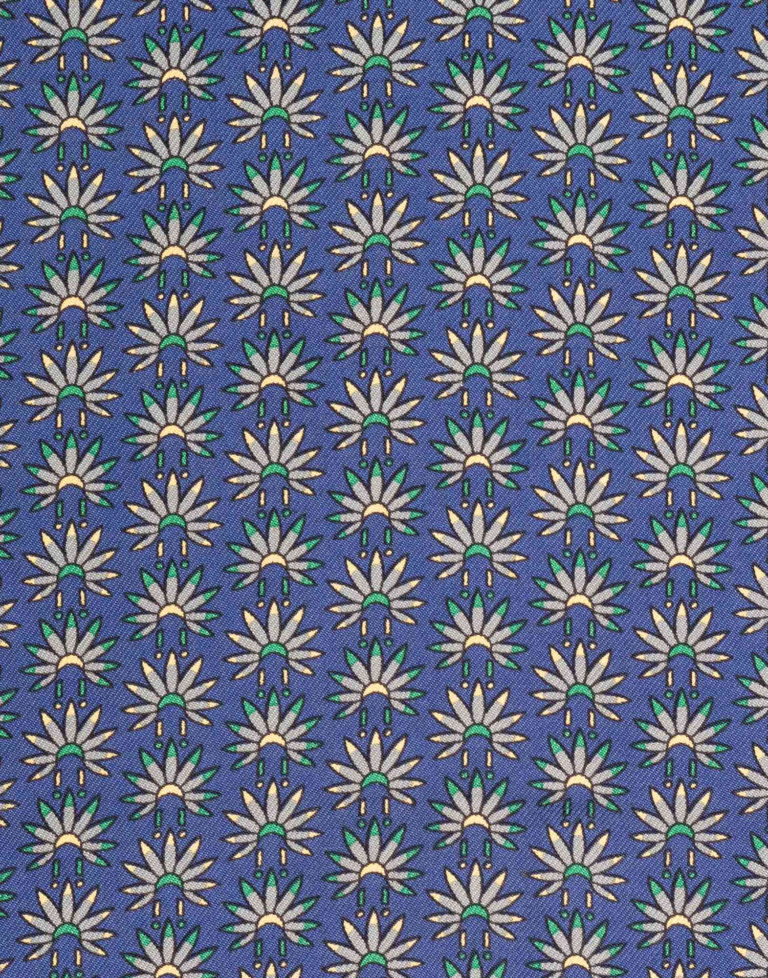 Hermes - Foulard da taschino blu - immagine 3