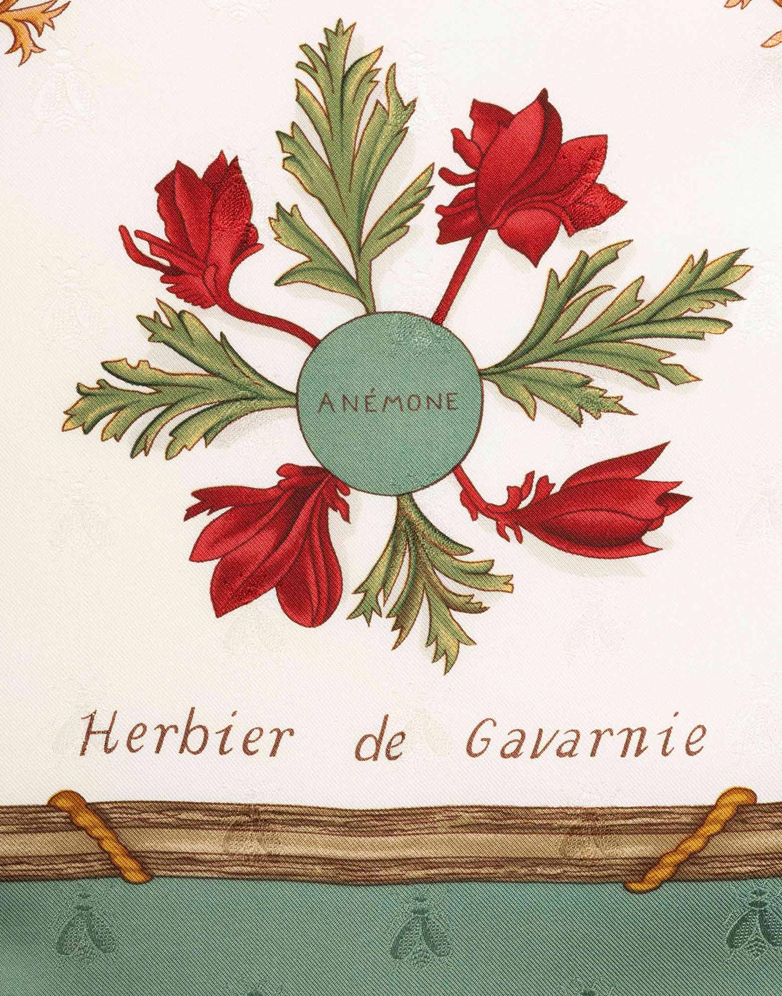 Hermes - “Herbier de Gavarnie” 90s scarf - Image 2