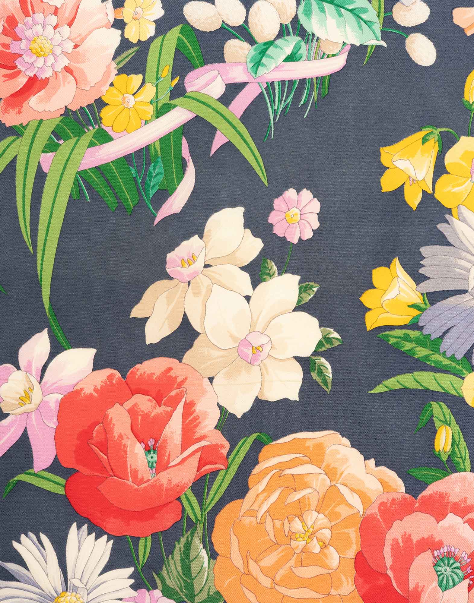 Gucci - Foulard a fiori anni '80 - immagine 3