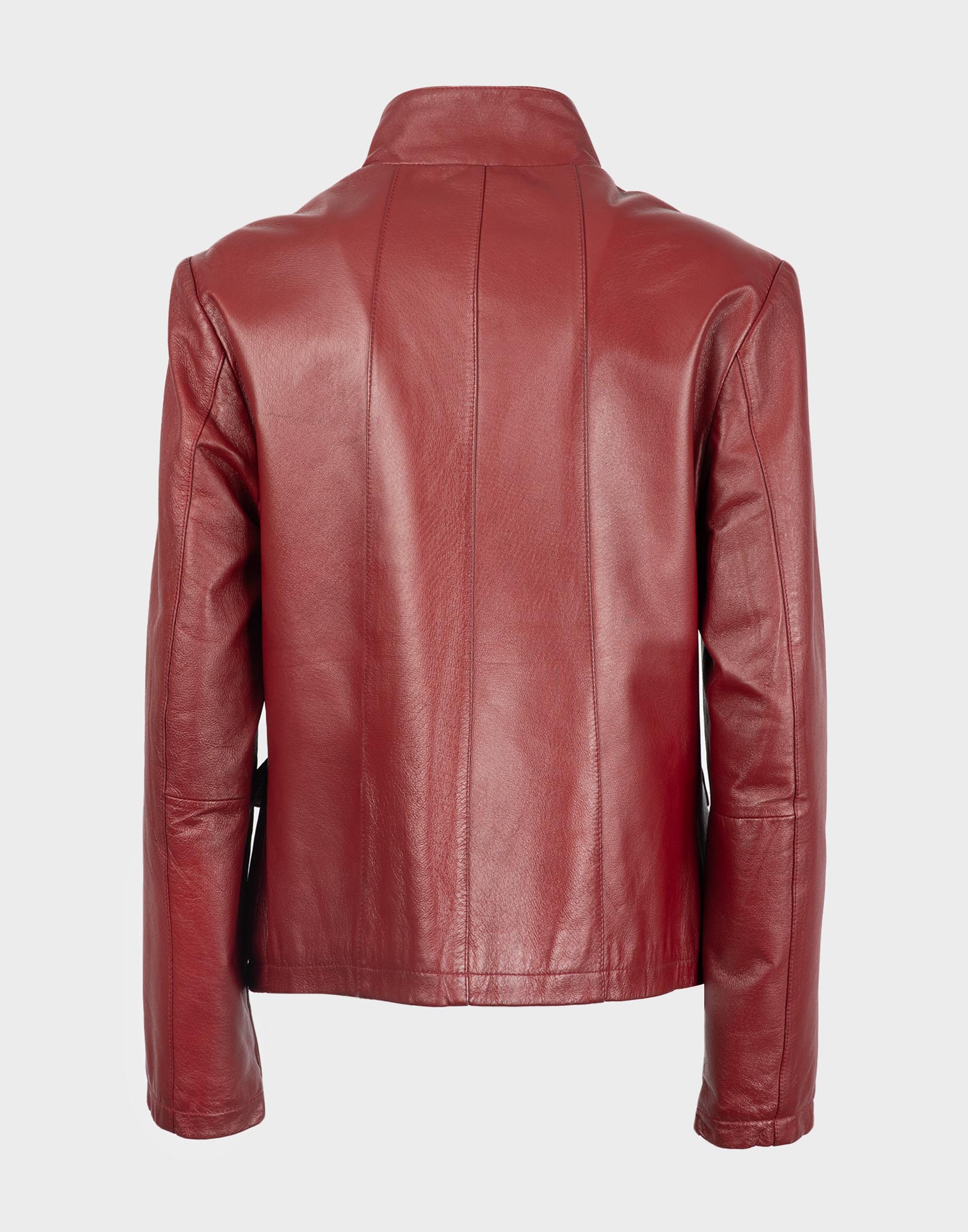 Escada Sport - Giacca in pelle rossa '90 - immagine 2