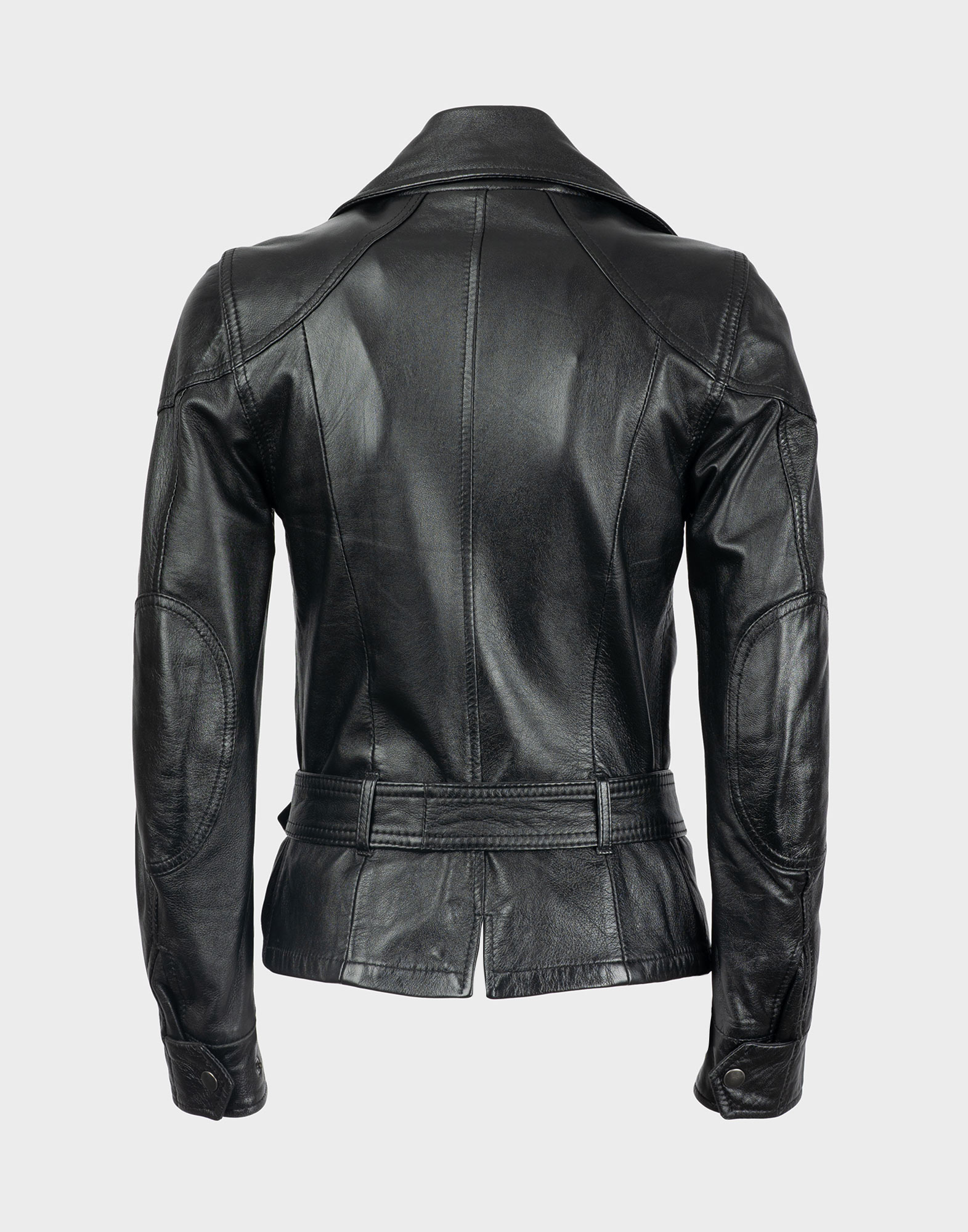 Belstaff - Black leather jacket - Image 2