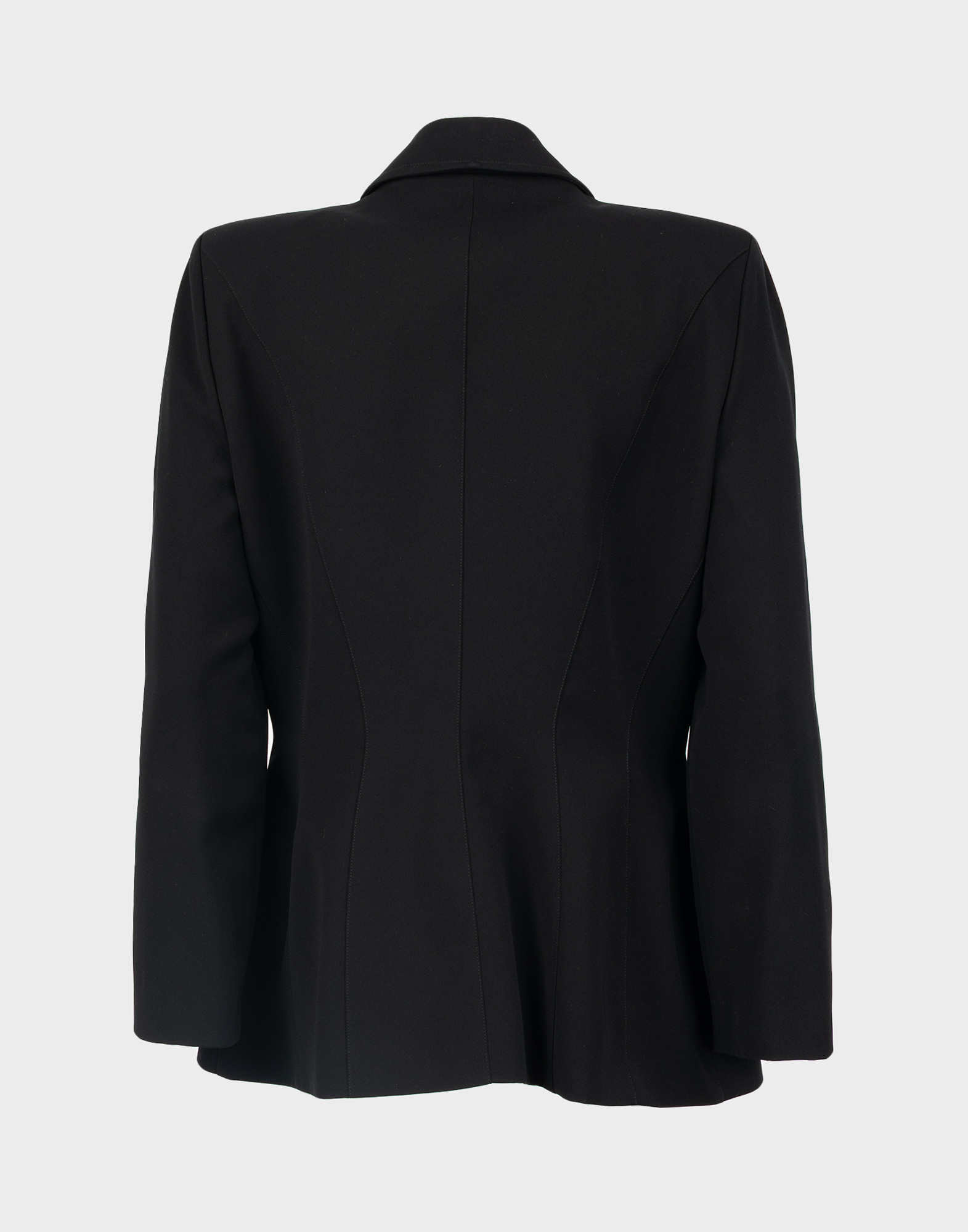 Mugler - Giacca nera monopetto - immagine 2