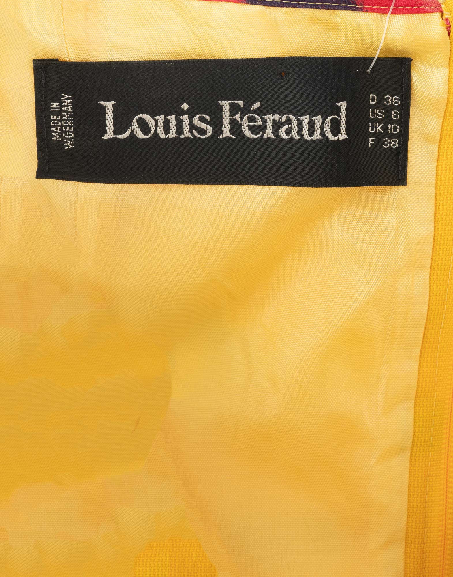 Louis Feraud - Vestito a fiori anni '80 - immagine 3