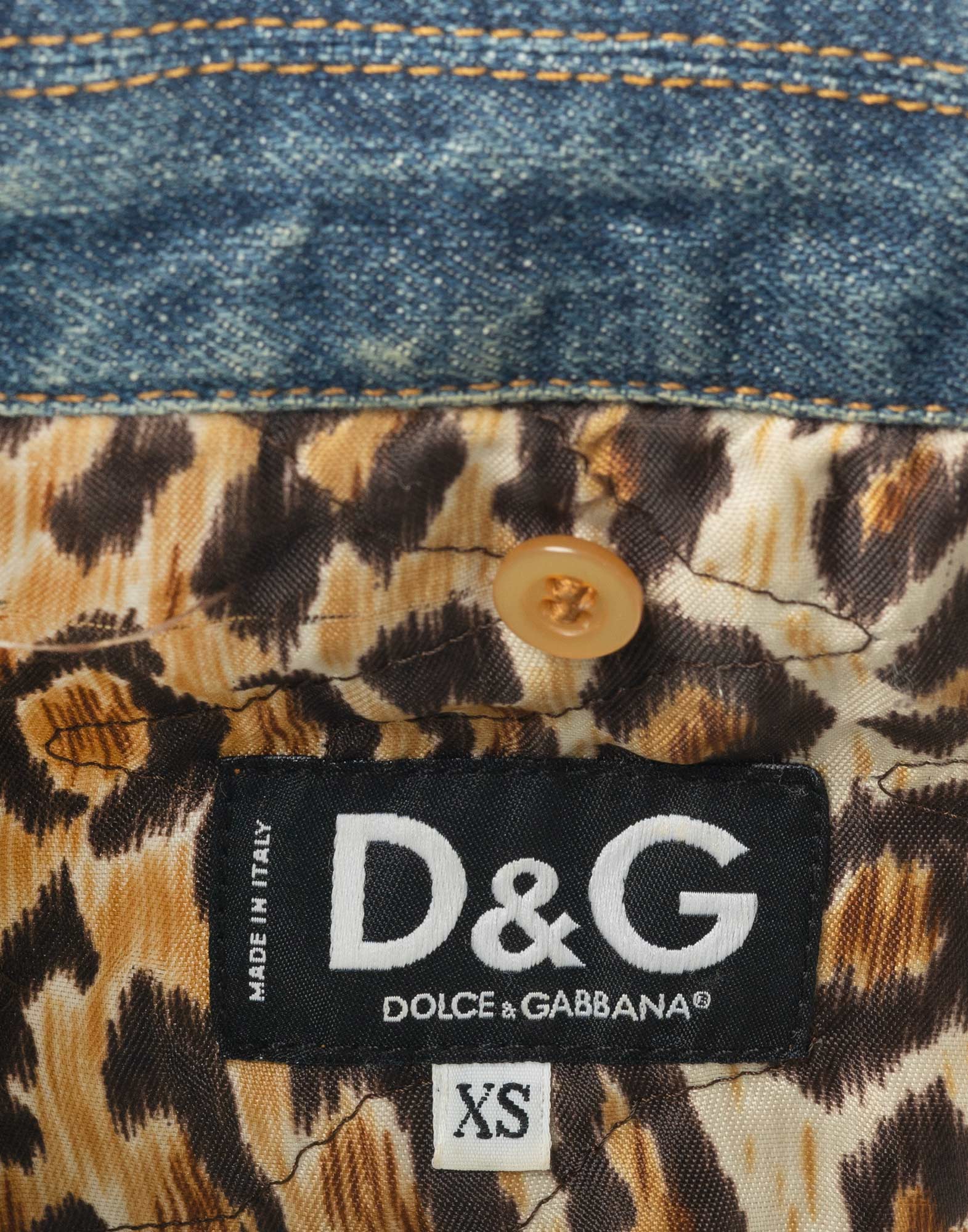 Dolce e Gabbana - Giubbotto in denim 2004 - immagine 3