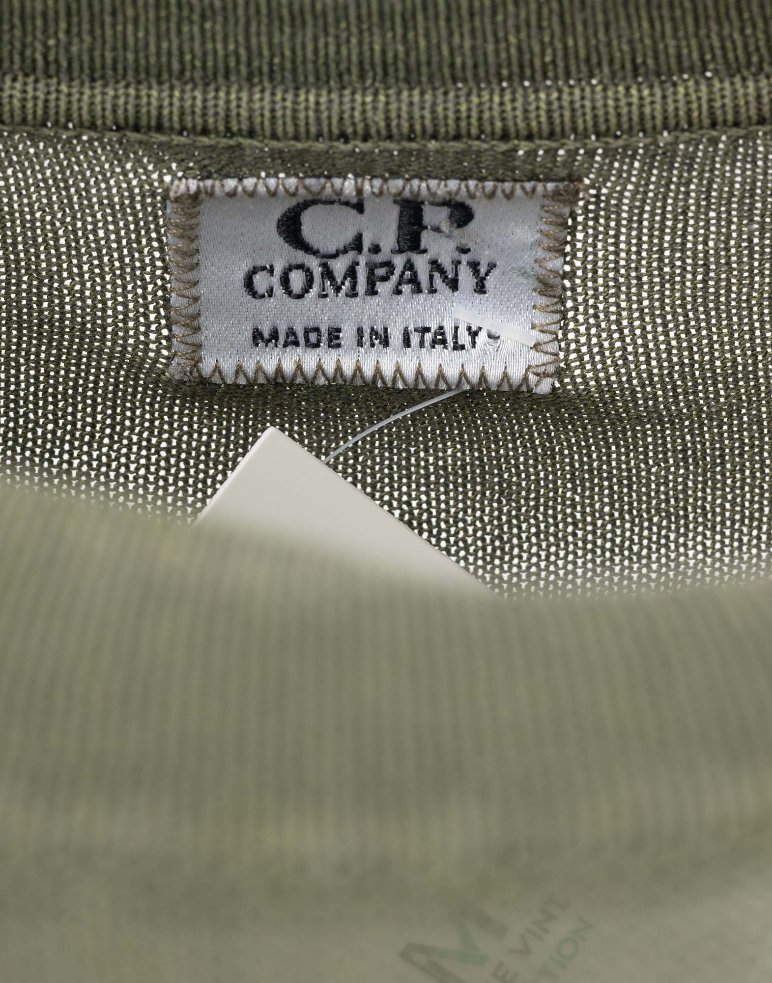 C.P. Company - Maglietta verde in cotone anni '90 - immagine 3