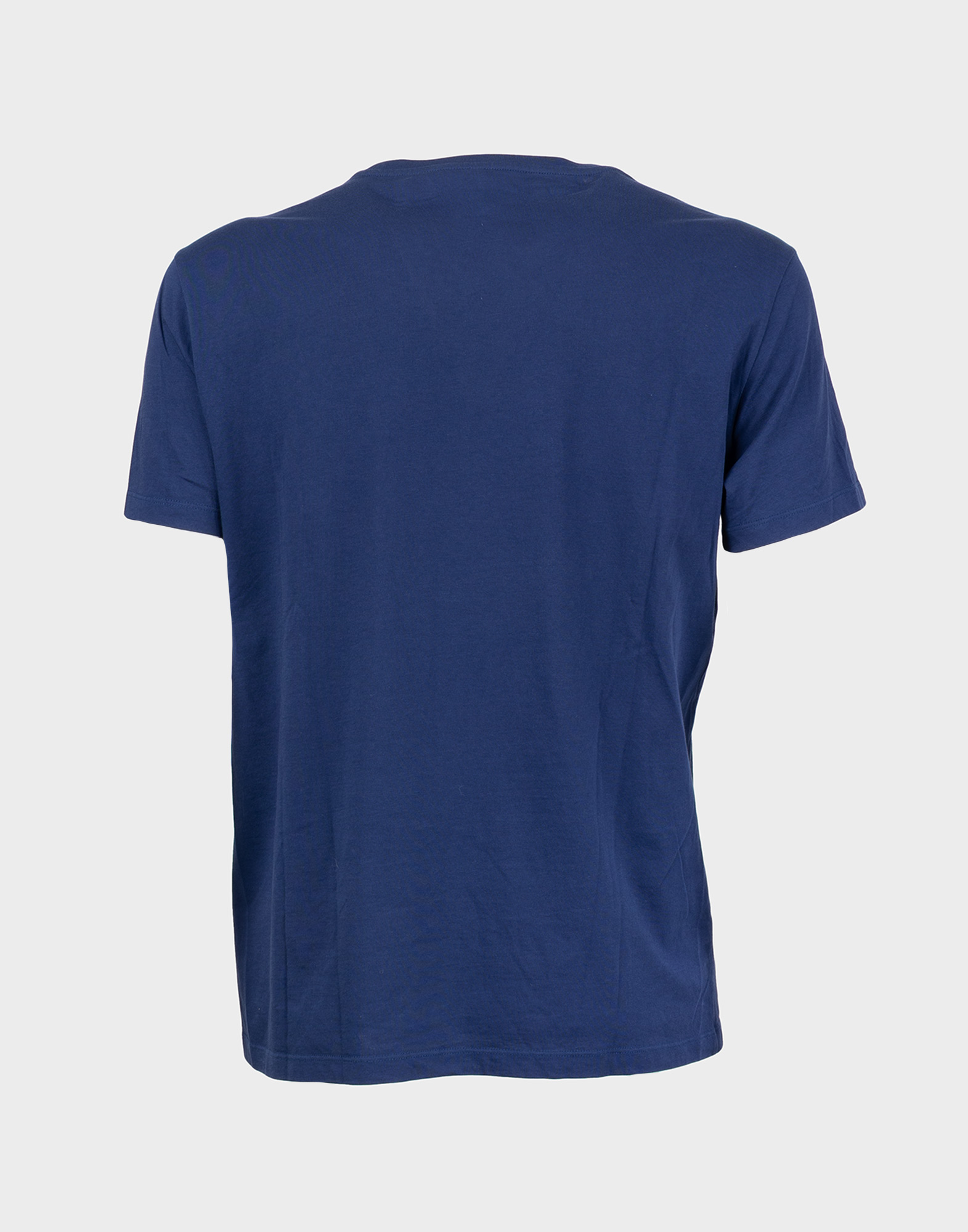 Versus Versace - T-shirt blu con logo nero - immagine 2