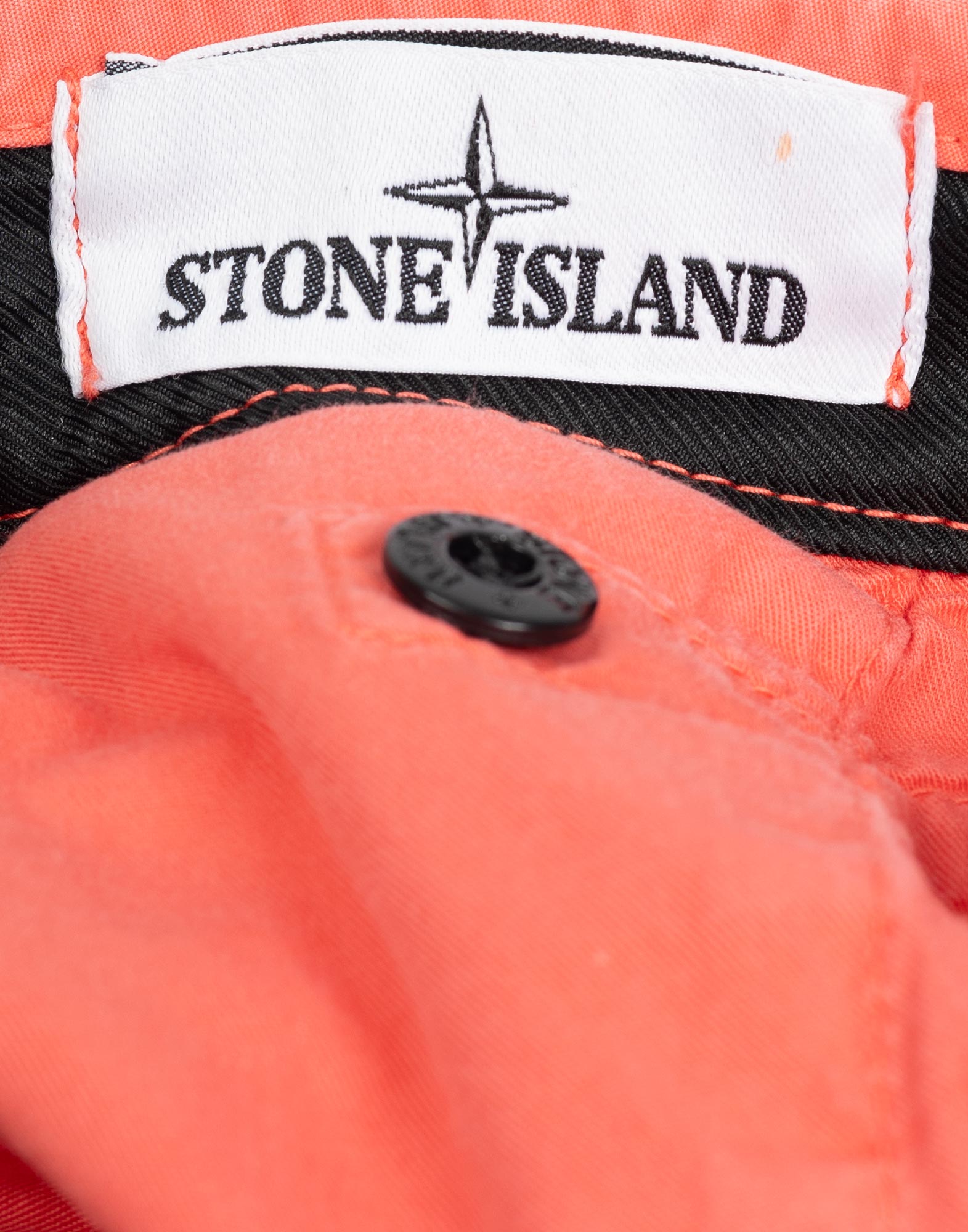 Stone Island - Bermuda da uomo color pesca - immagine 3