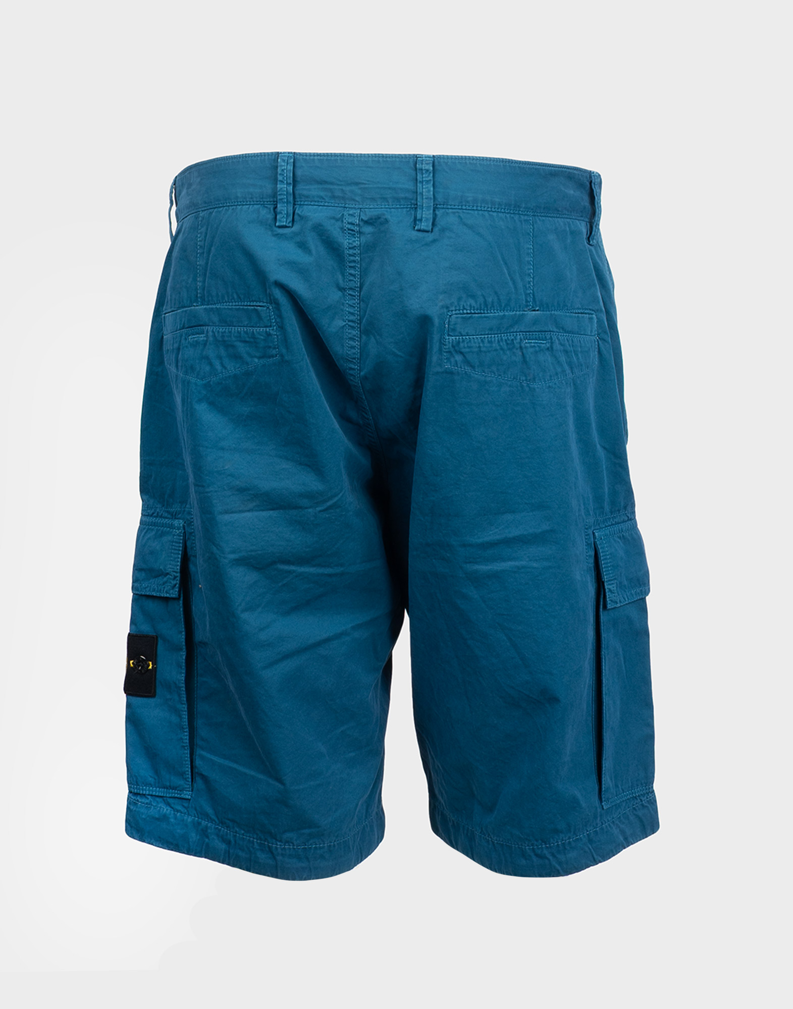 Stone Island - cerulean-colored men's bermuda shorts - Image 2