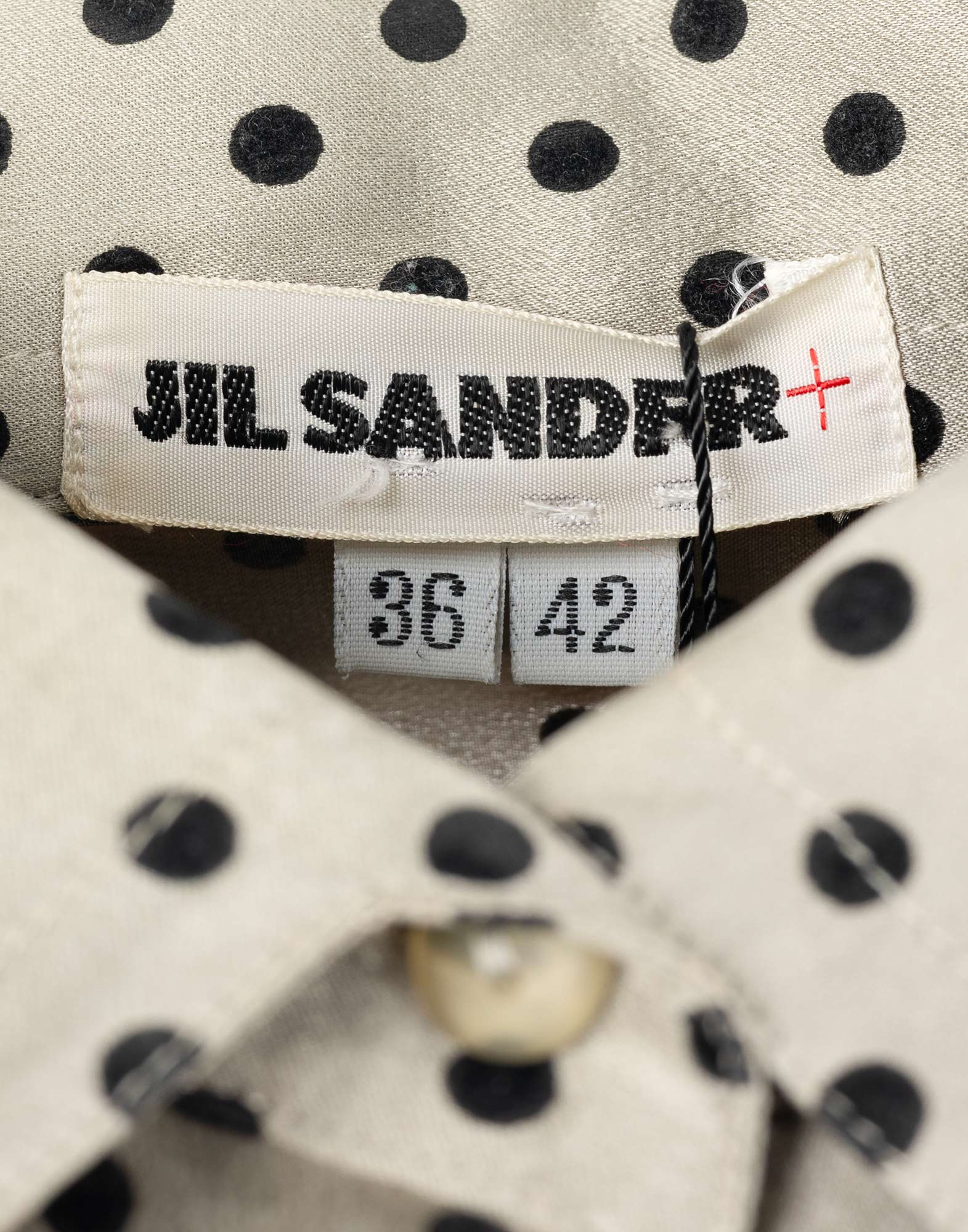 Jil Sander - Camicia a pois anni '90 - immagine 3