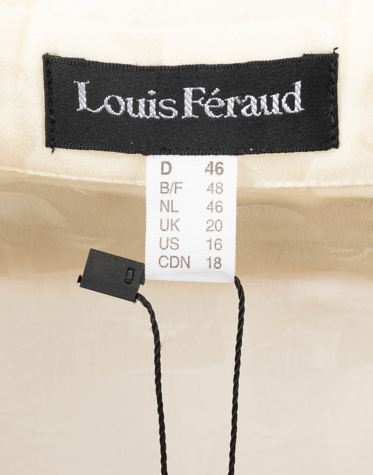 Louis Feraud - Camicia in seta anni '90 - immagine 3