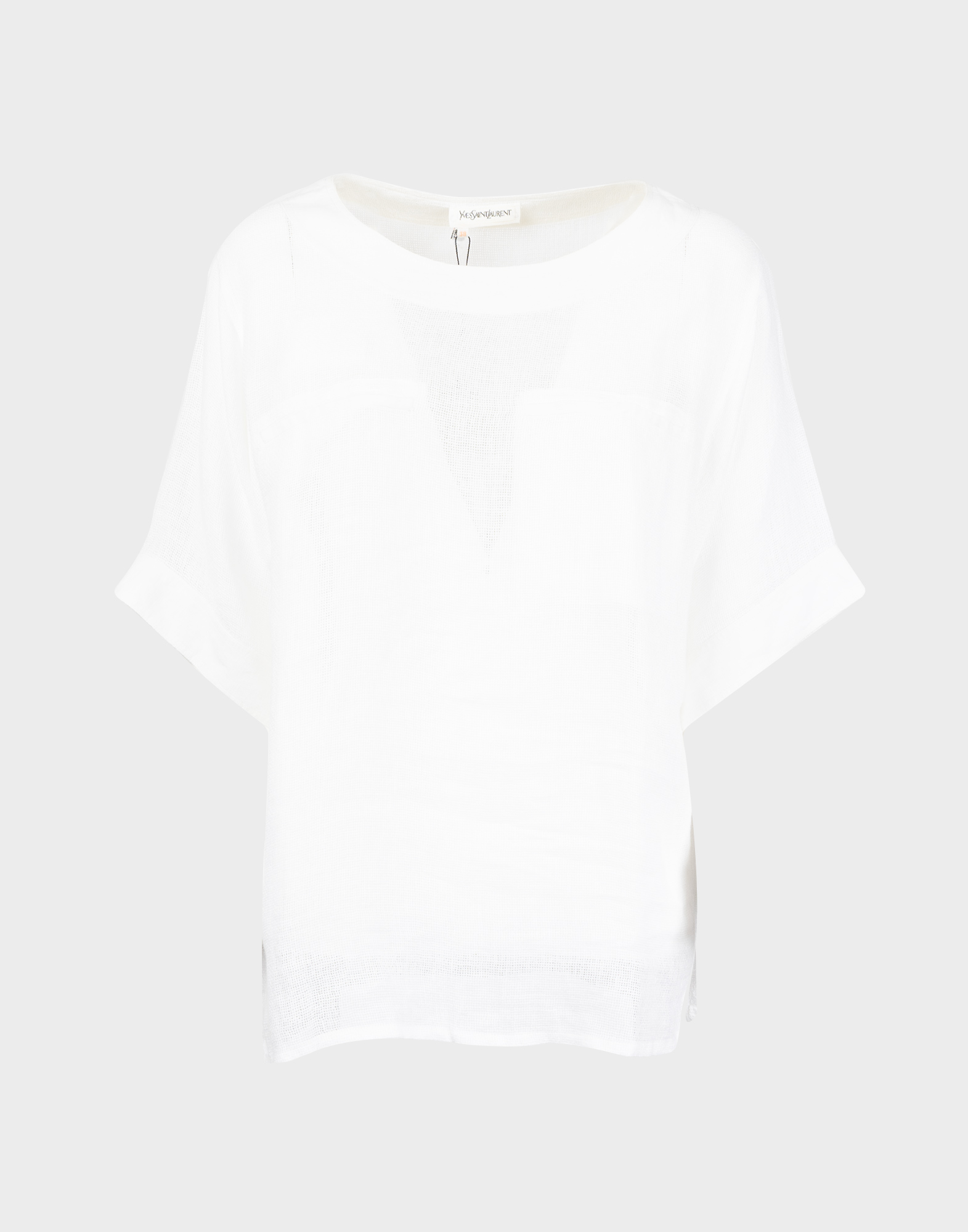 Yves Saint Laurent - T-shirt bianca anni '90