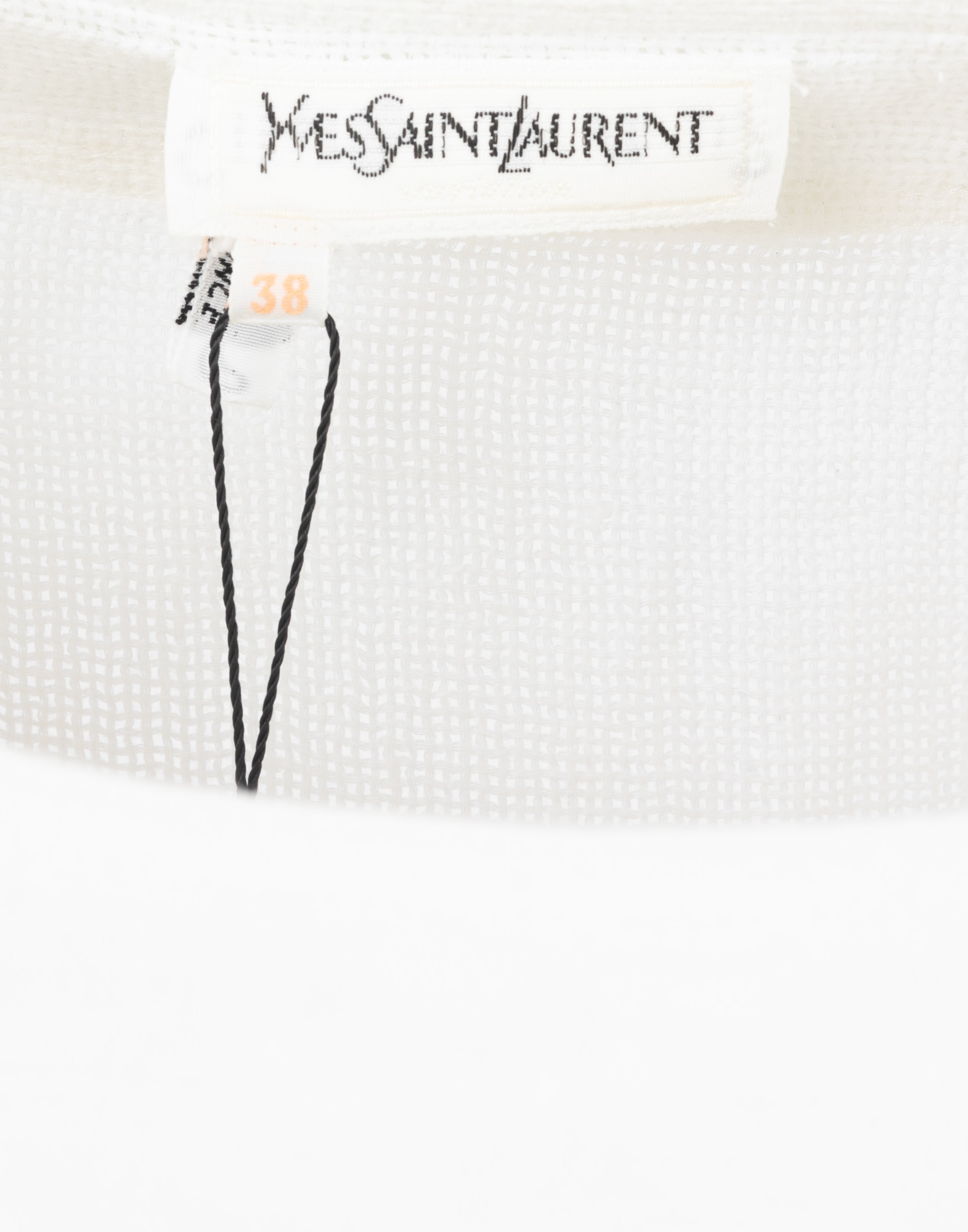Yves Saint Laurent - T-shirt bianca anni '90 - immagine 3