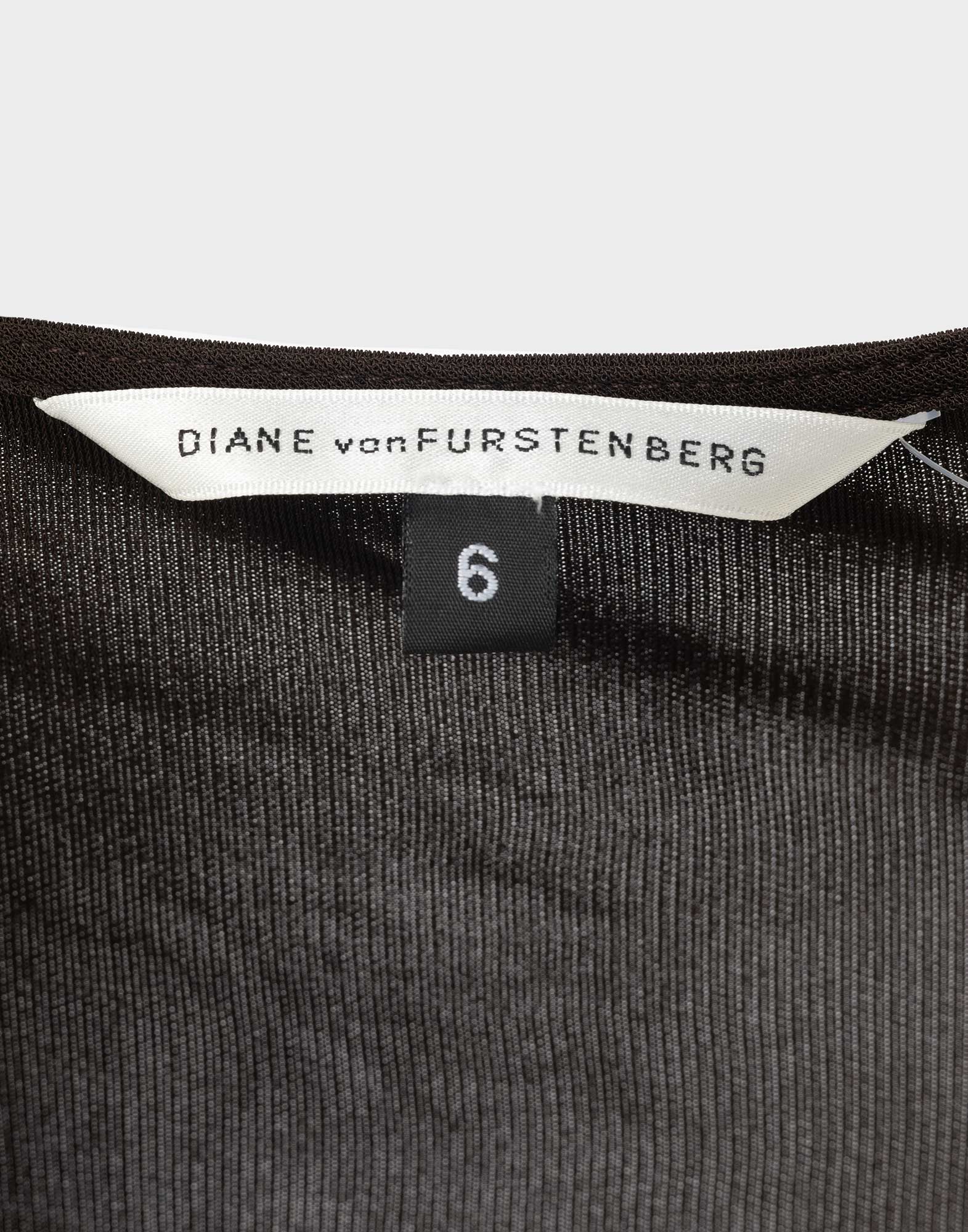 Diane Von Furstenberg - Vestito con drappo anni 2000 - immagine 3