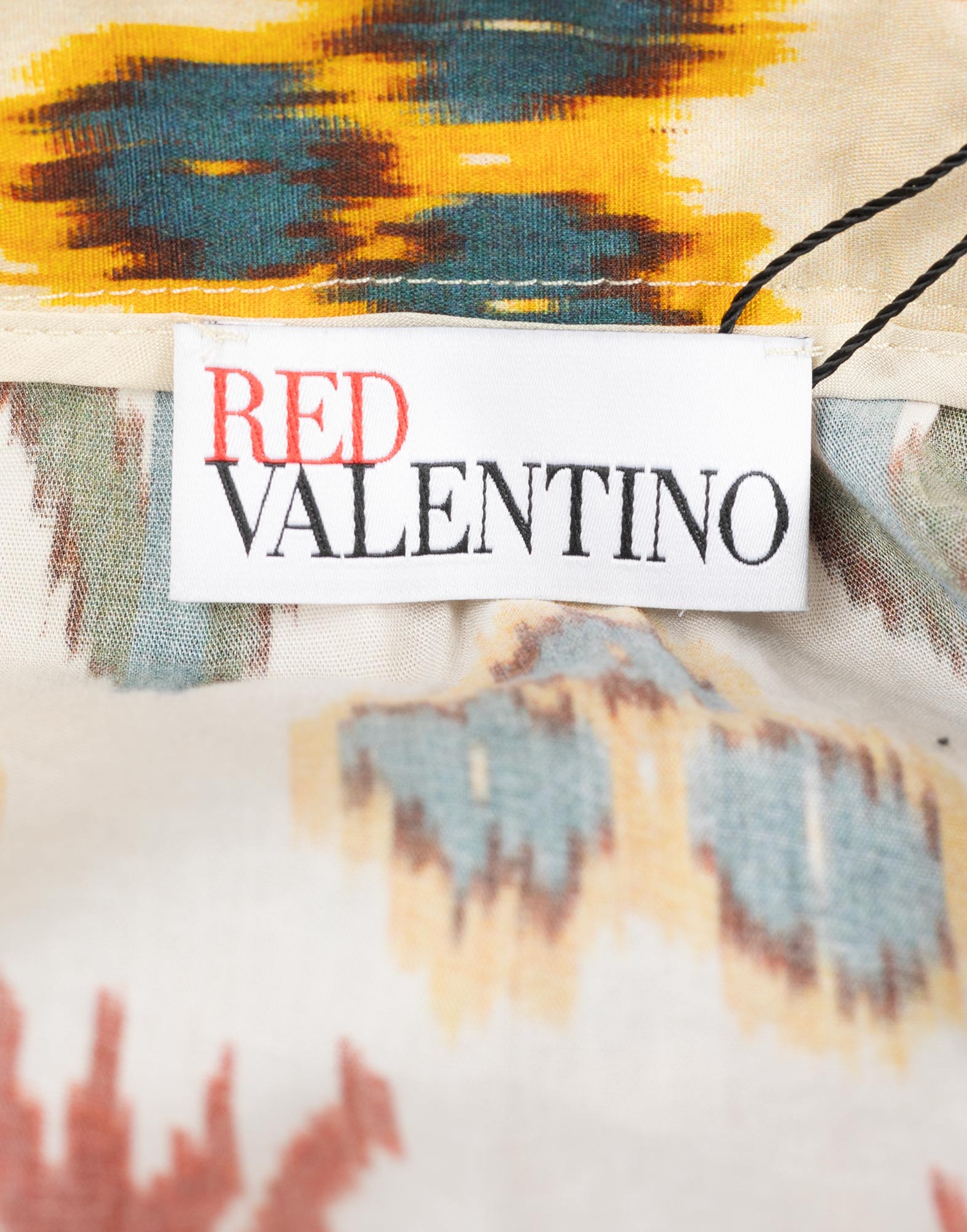 Red Valentino - Gonna etnica con balze - immagine 3