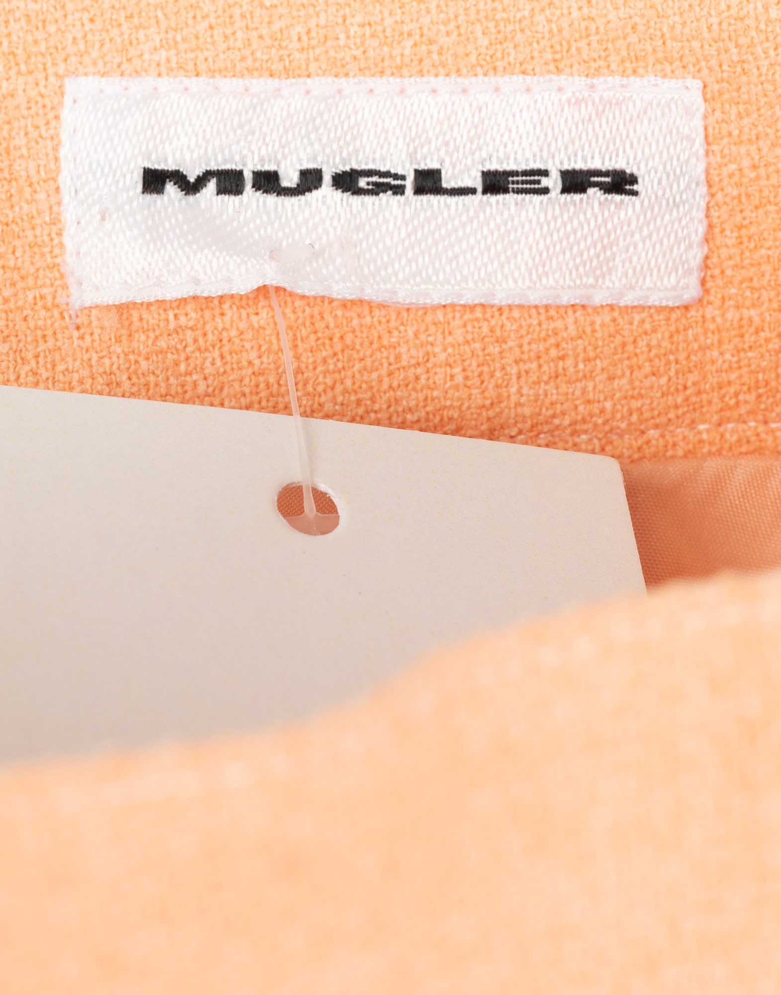 Mugler - Gonna pencil corallo anni '90 - immagine 3