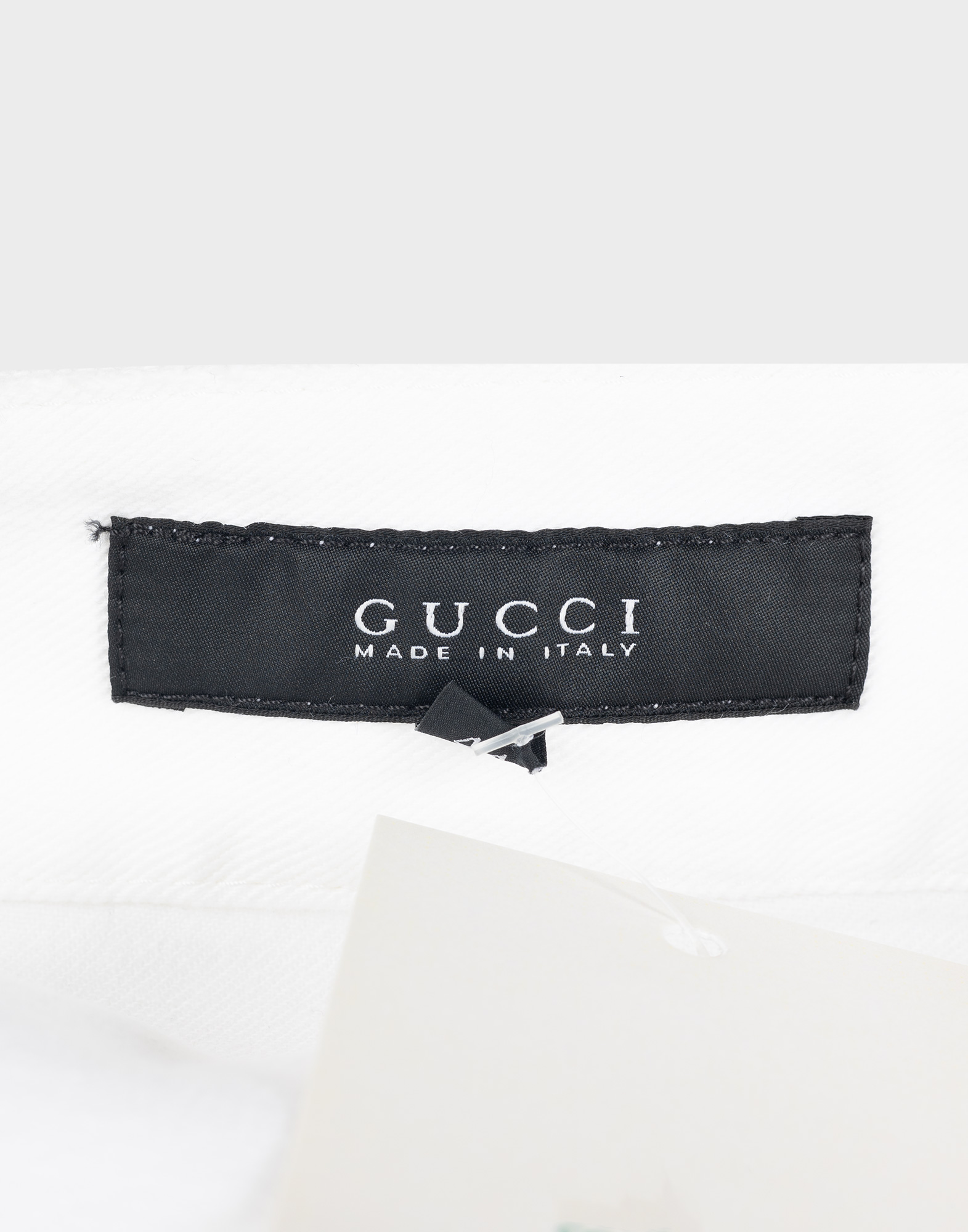 Gucci - Pantaloni bianchi sailor boyfriend - immagine 3
