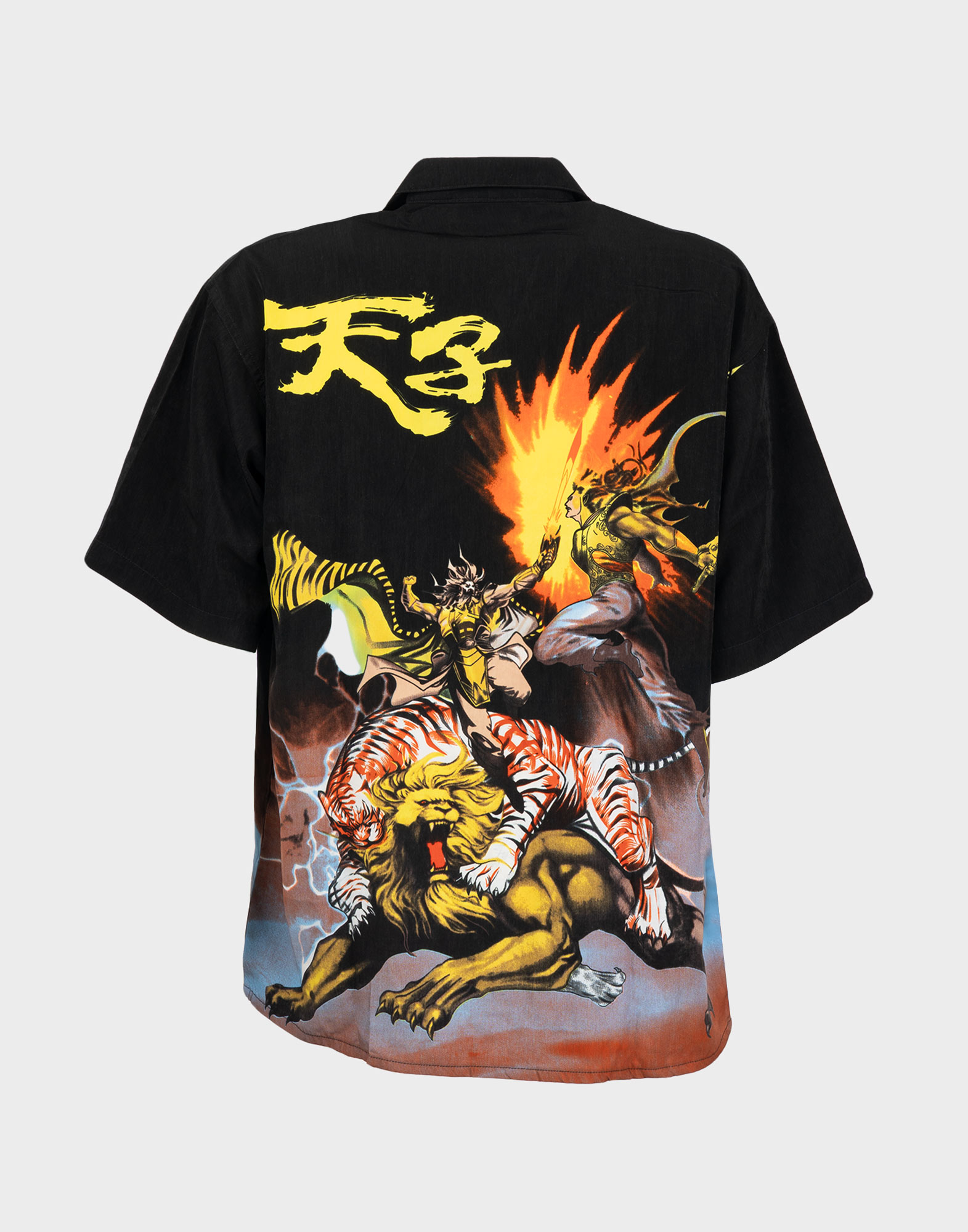 Vintage - 90s shirt with patterns - Image 2