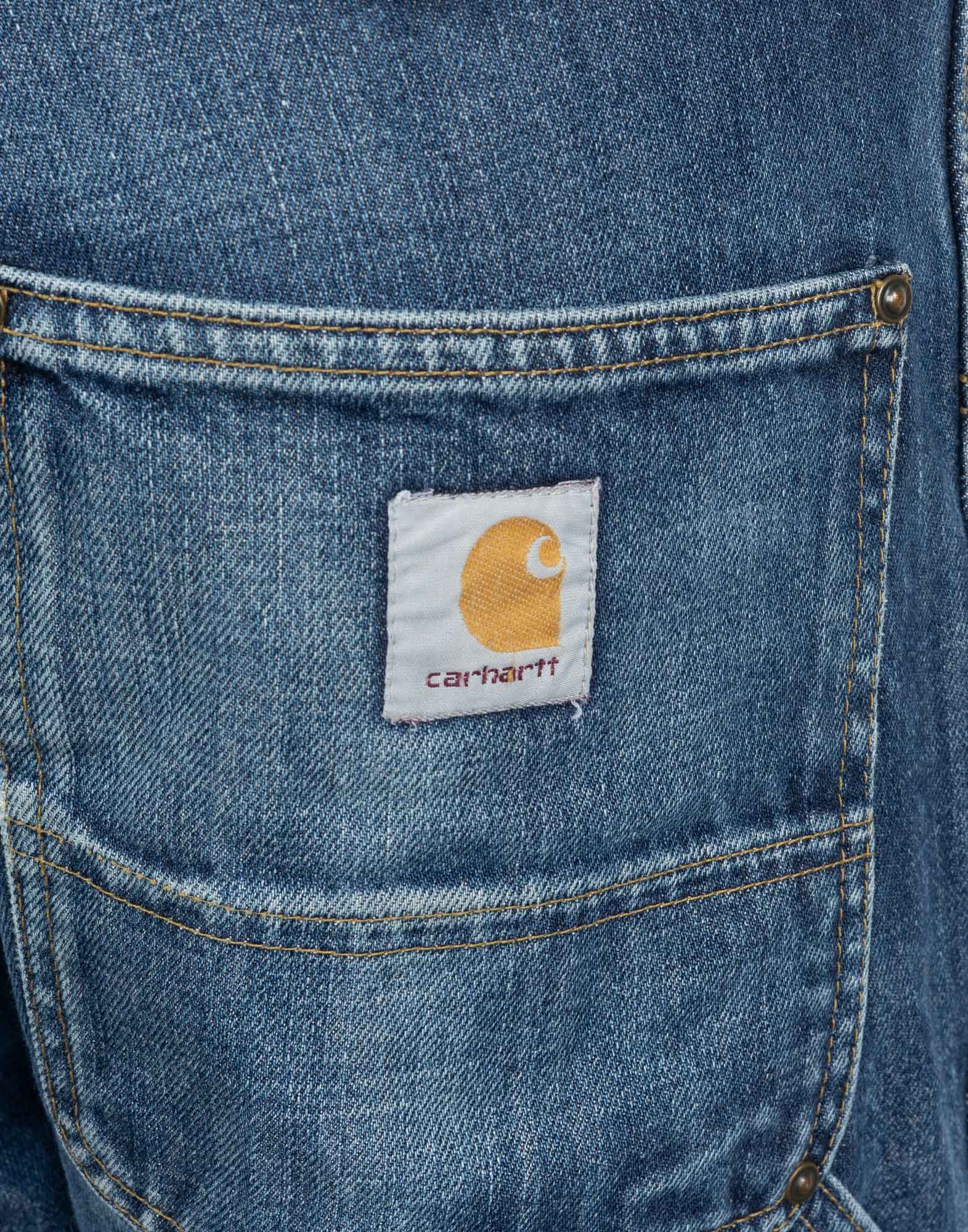Carhartt - Pantaloni in denim modello cargo - immagine 3