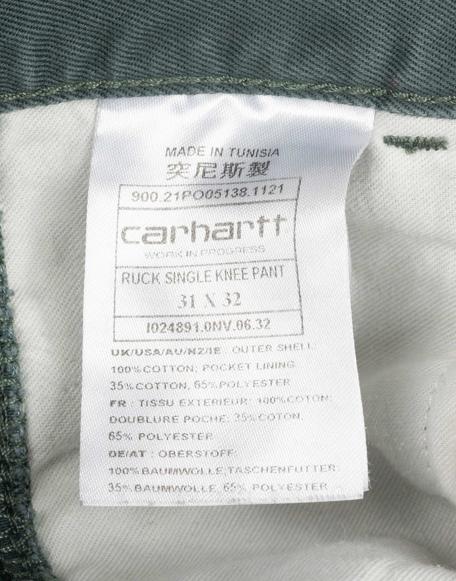 Carhartt - Pantalone cargo verde - immagine 4