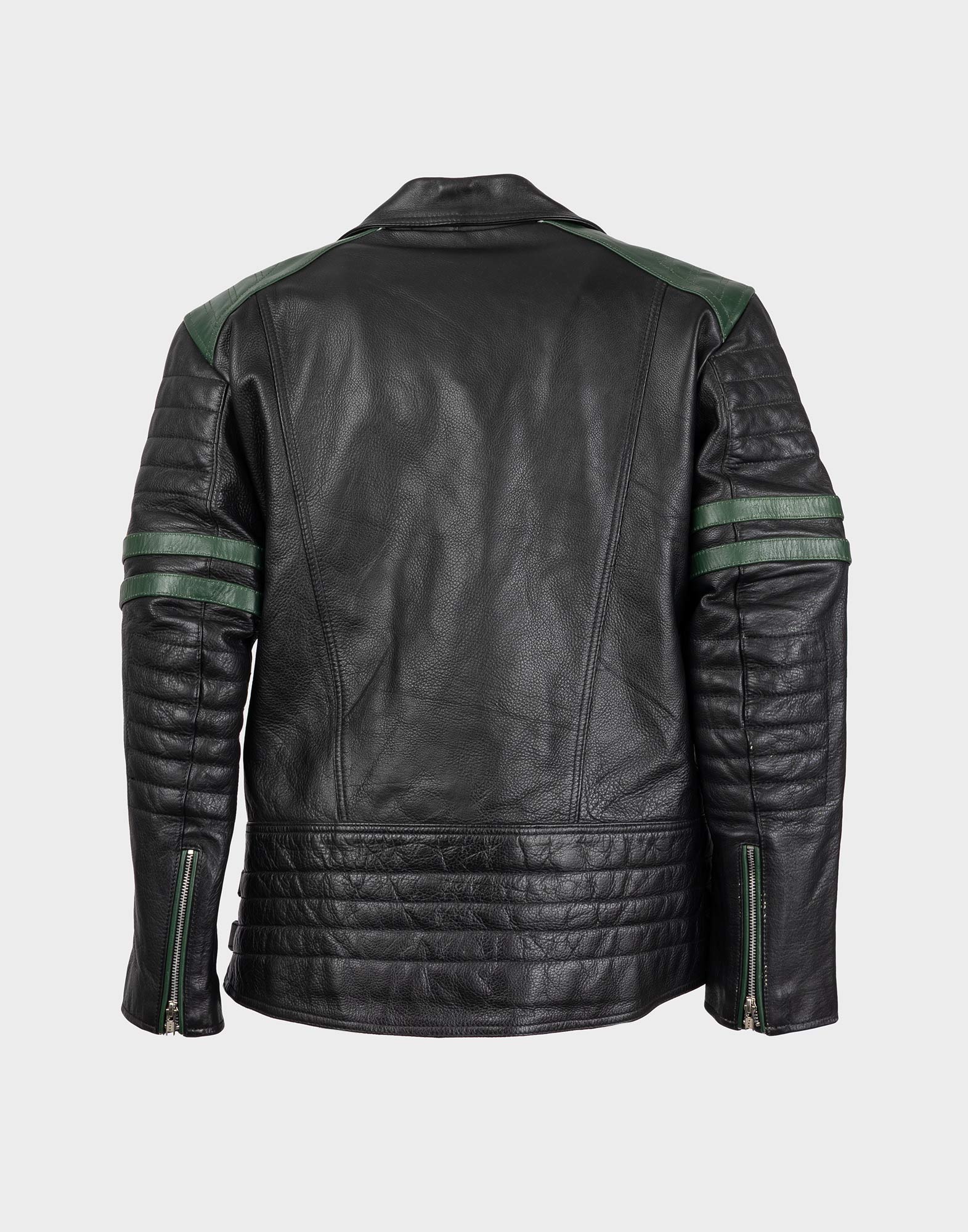 Vintage - Leather Biker Jacket - Image 2
