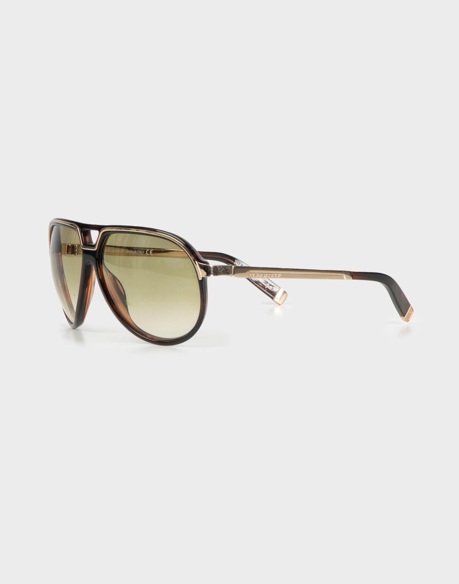 Dsquared - Occhiali da sole pilot lenti verdi - immagine 2