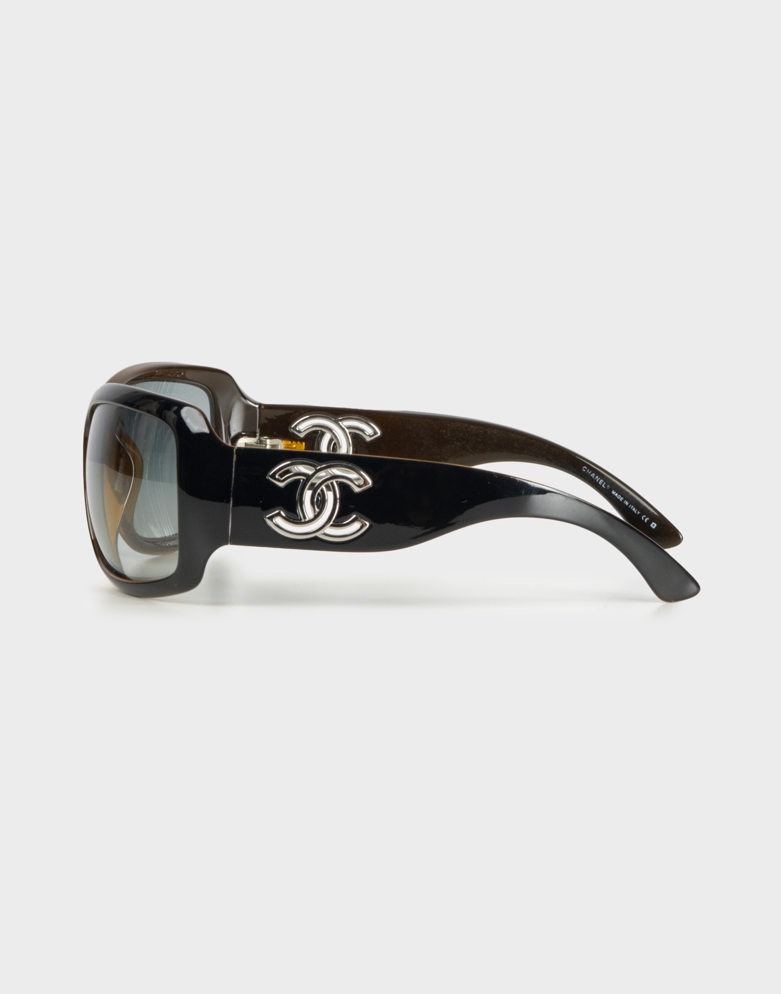 Chanel - Occhiali da sole neri - immagine 3