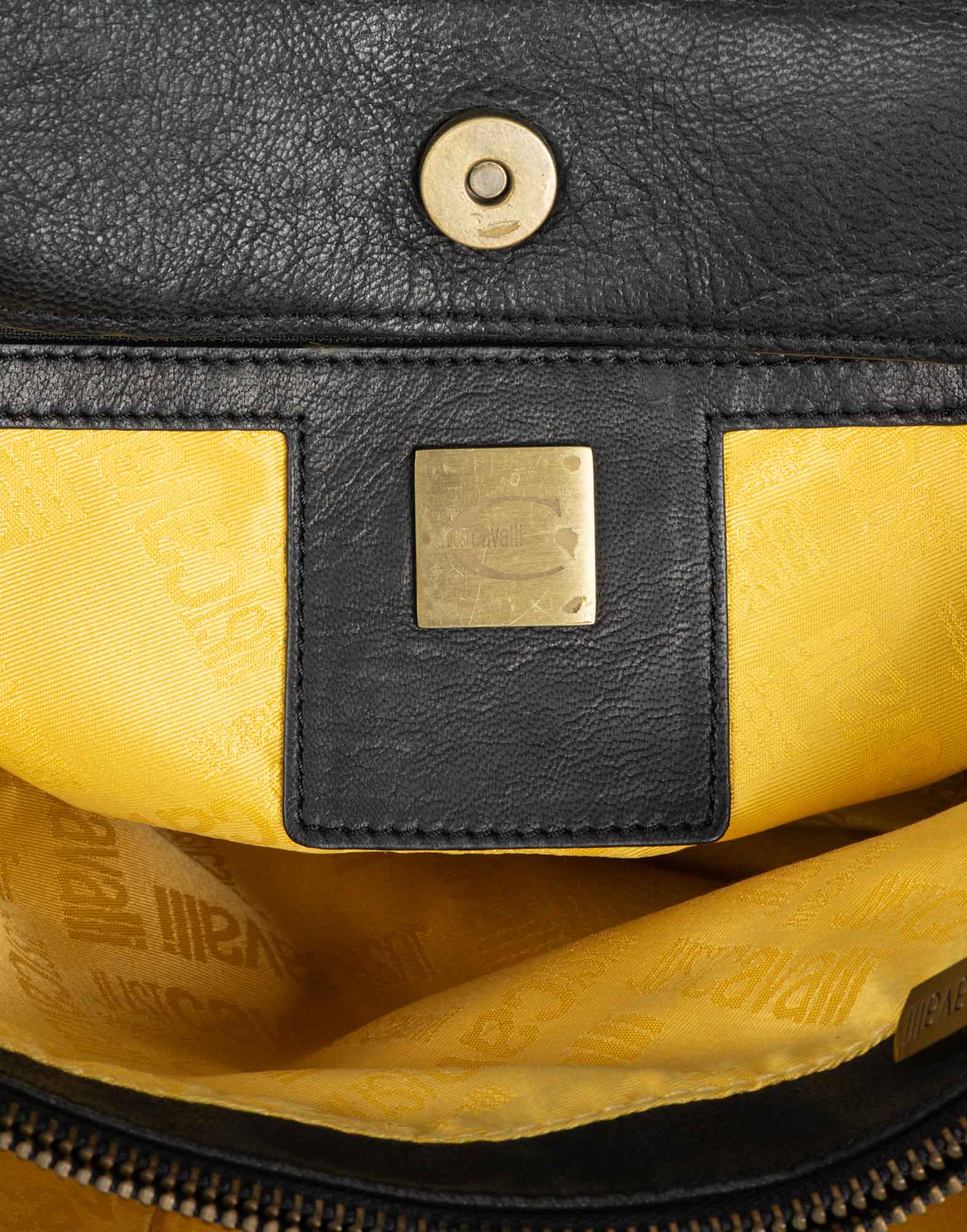 Just Cavalli - Tote bag nera in pelle anni 2000 - immagine 9