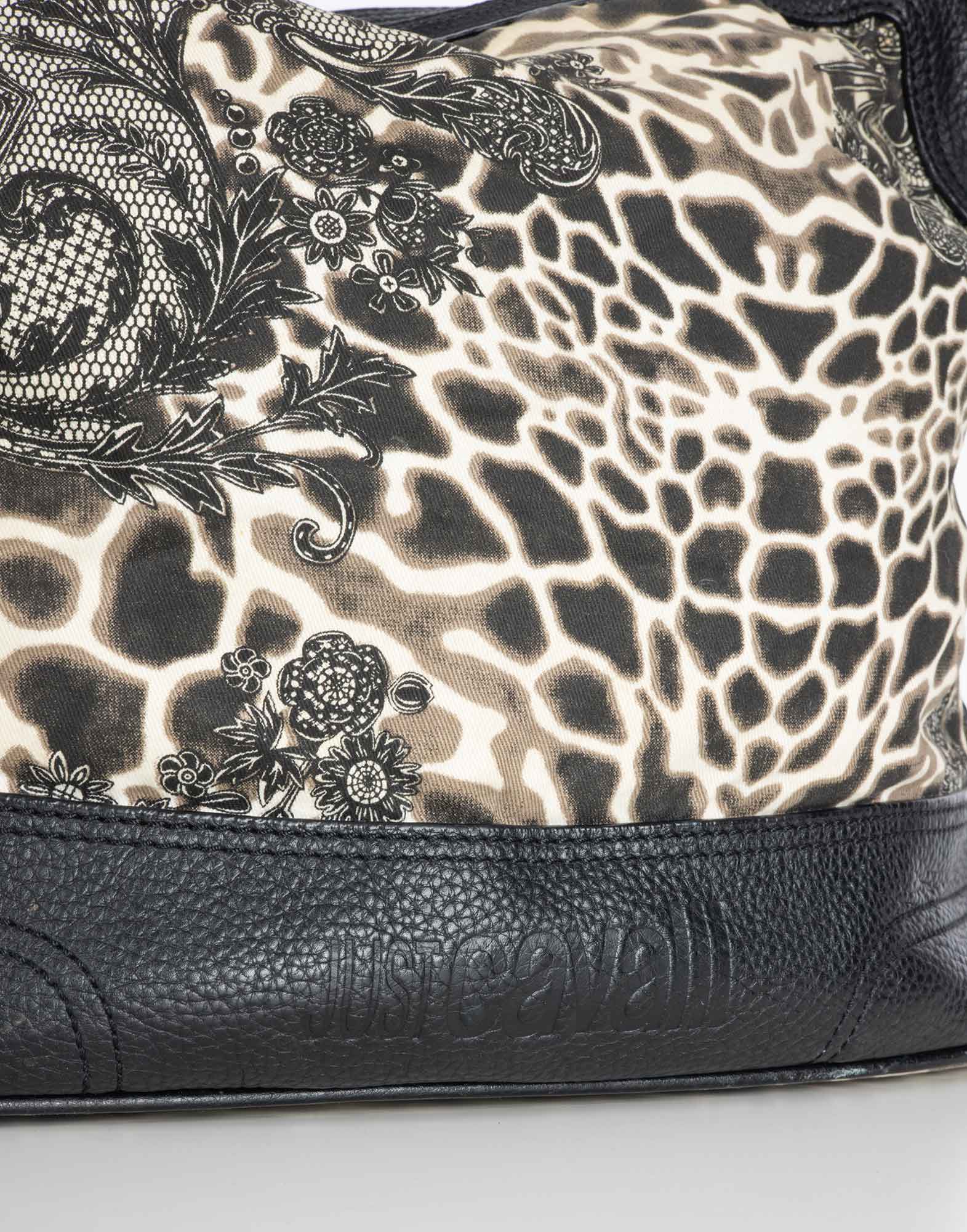 Just Cavalli - y2k Animal fabric hand bag - Image 5