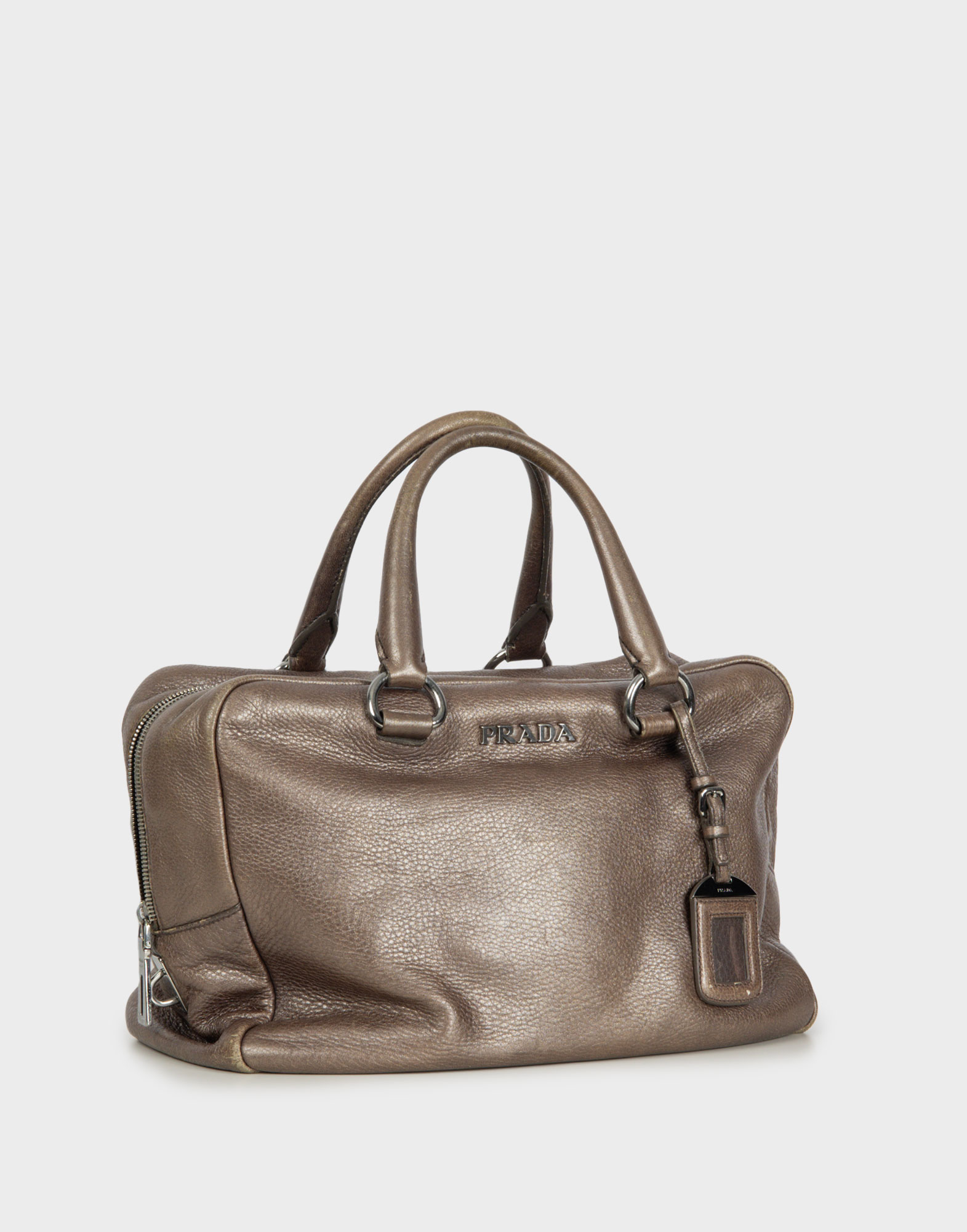 Prada - Borsa a spalla in pelle di vitello - immagine 2