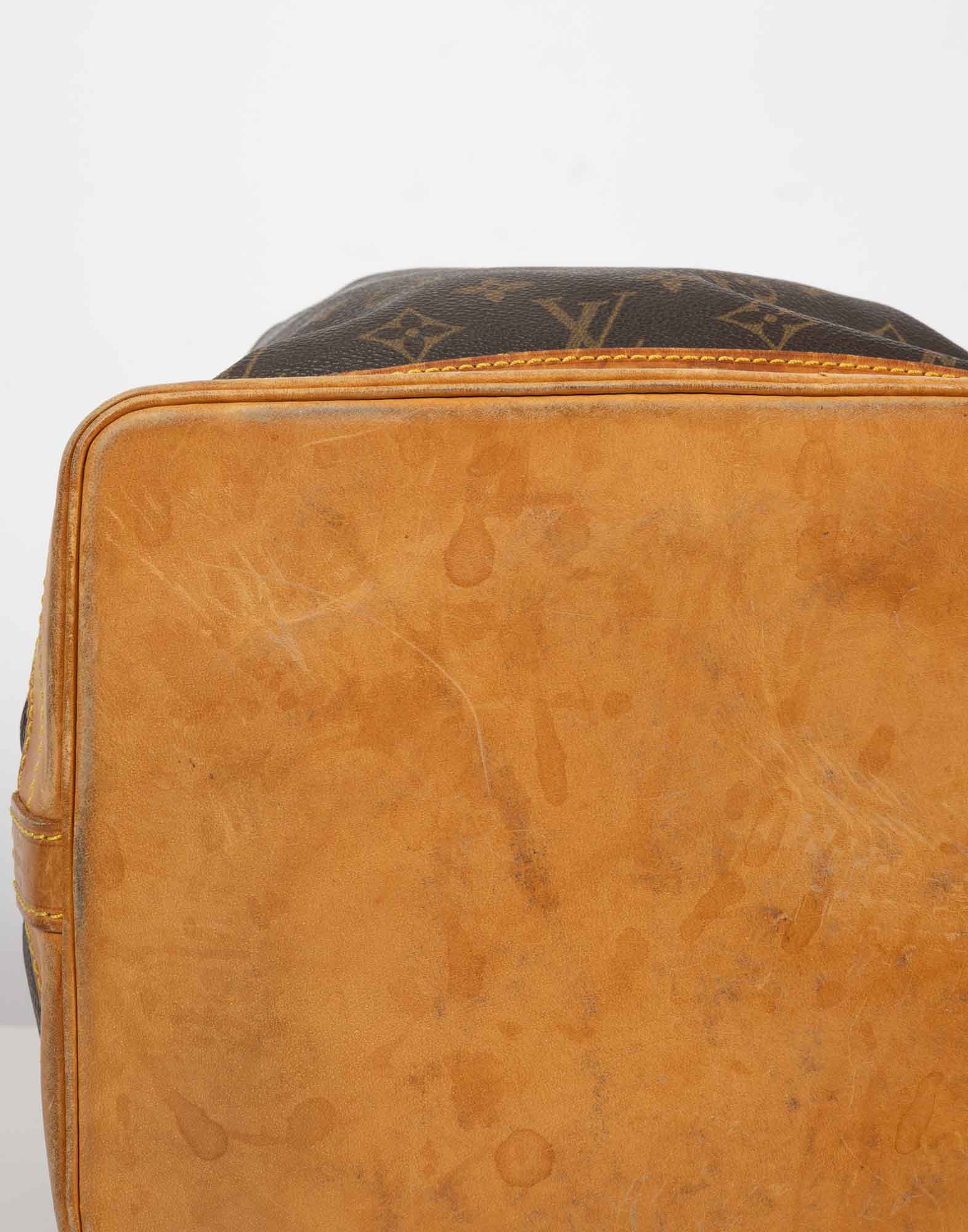 Louis Vuitton - Borsa a secchiello Noe marrone anni '80 - immagine 5