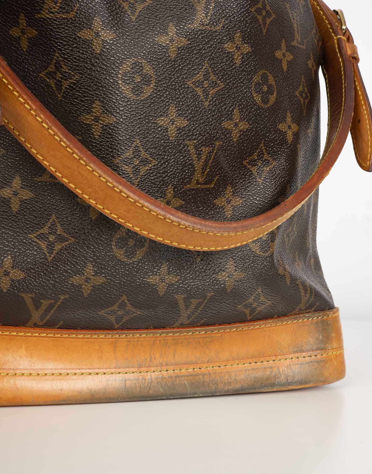 Louis Vuitton - Borsa a secchiello Noe marrone anni '80 - immagine 8