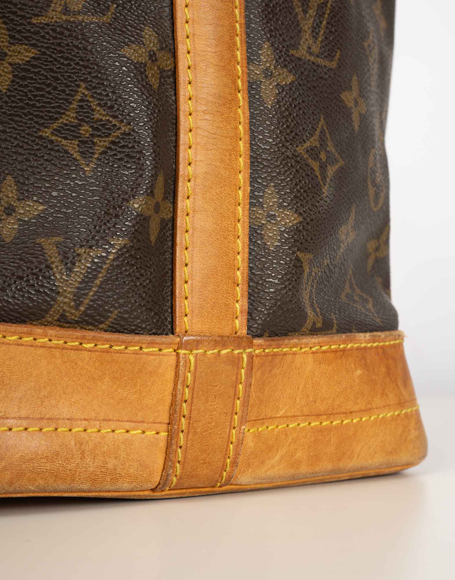Louis Vuitton - Borsa a secchiello Noe marrone anni '80 - immagine 9