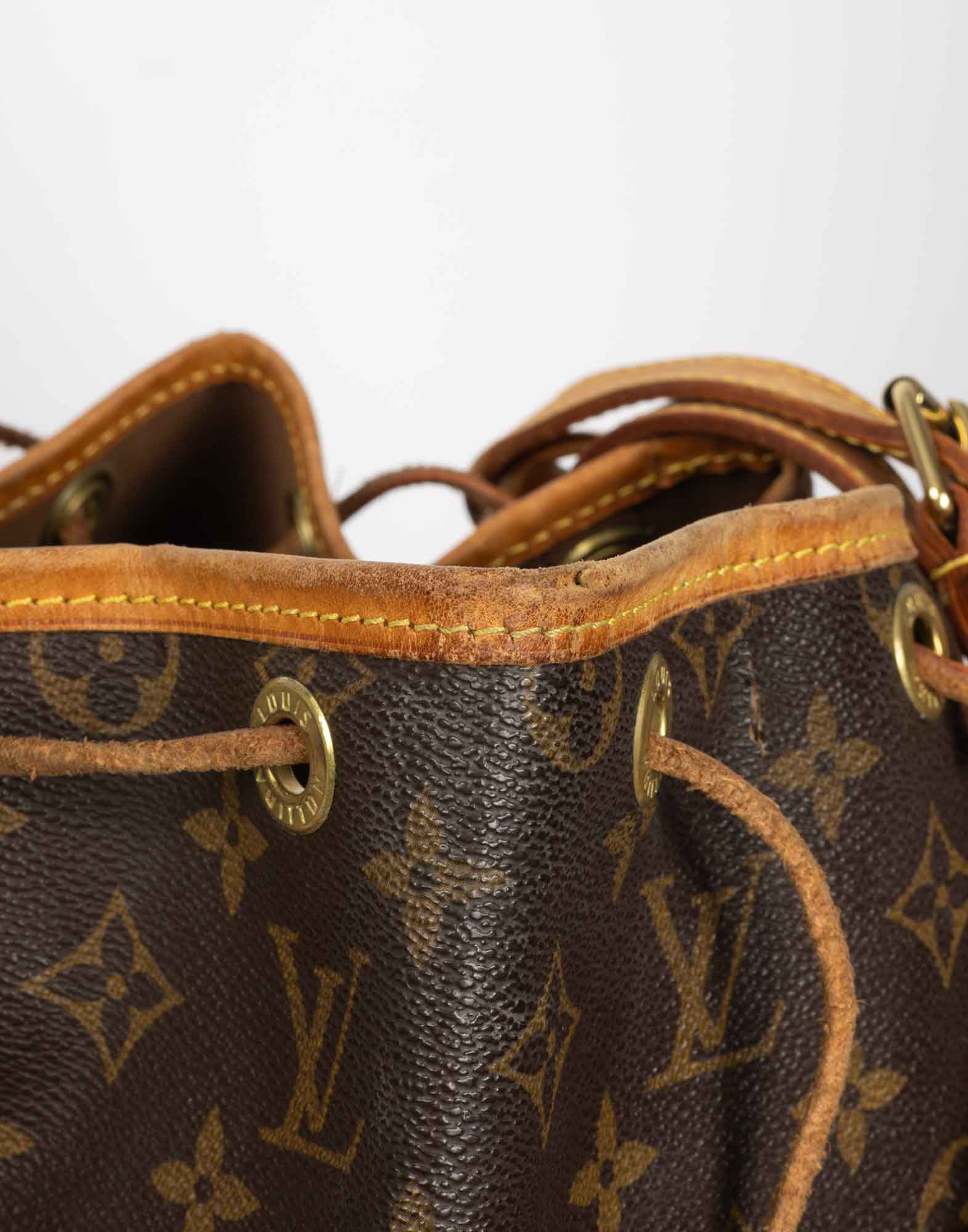 Louis Vuitton - Borsa a secchiello Noe marrone anni '80 - immagine 11