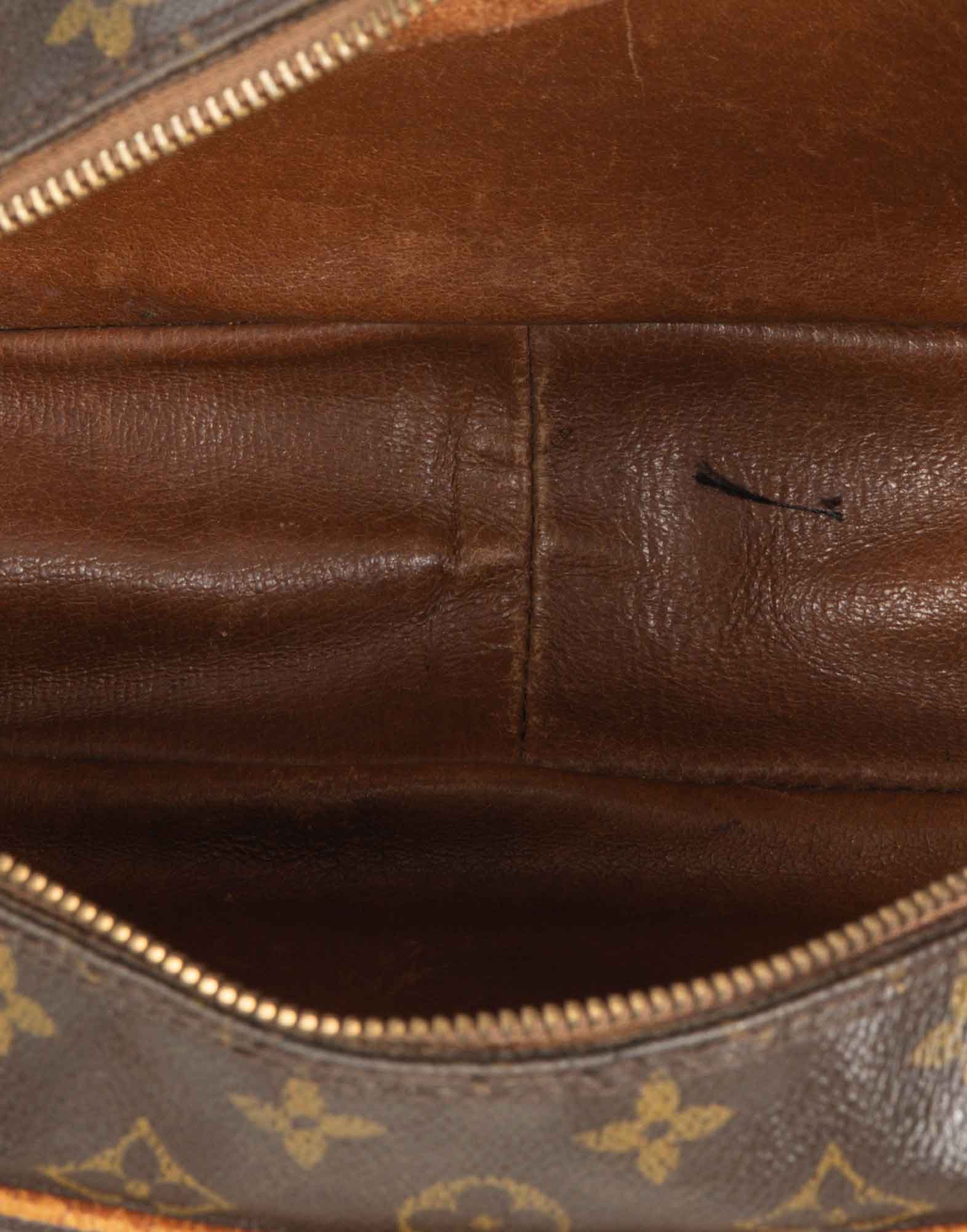 Louis Vuitton - Borsa marrone in pelle a tracolla - immagine 9