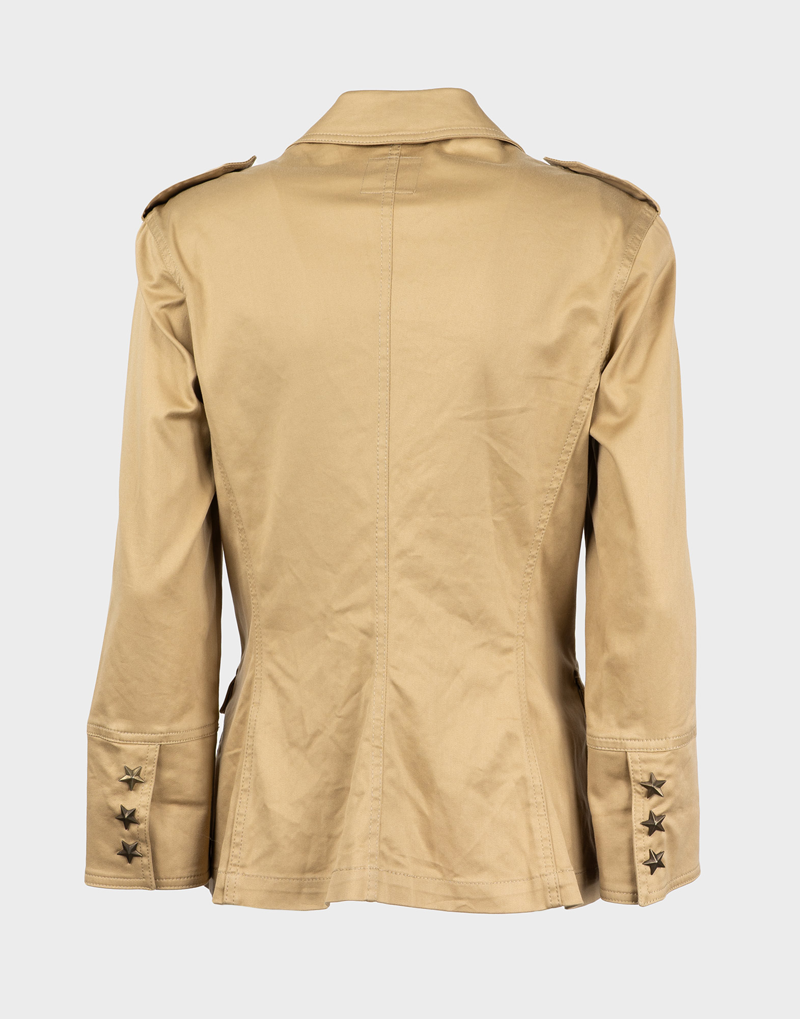 Moschino - Giacca beige in cotone anni 2000 - immagine 2