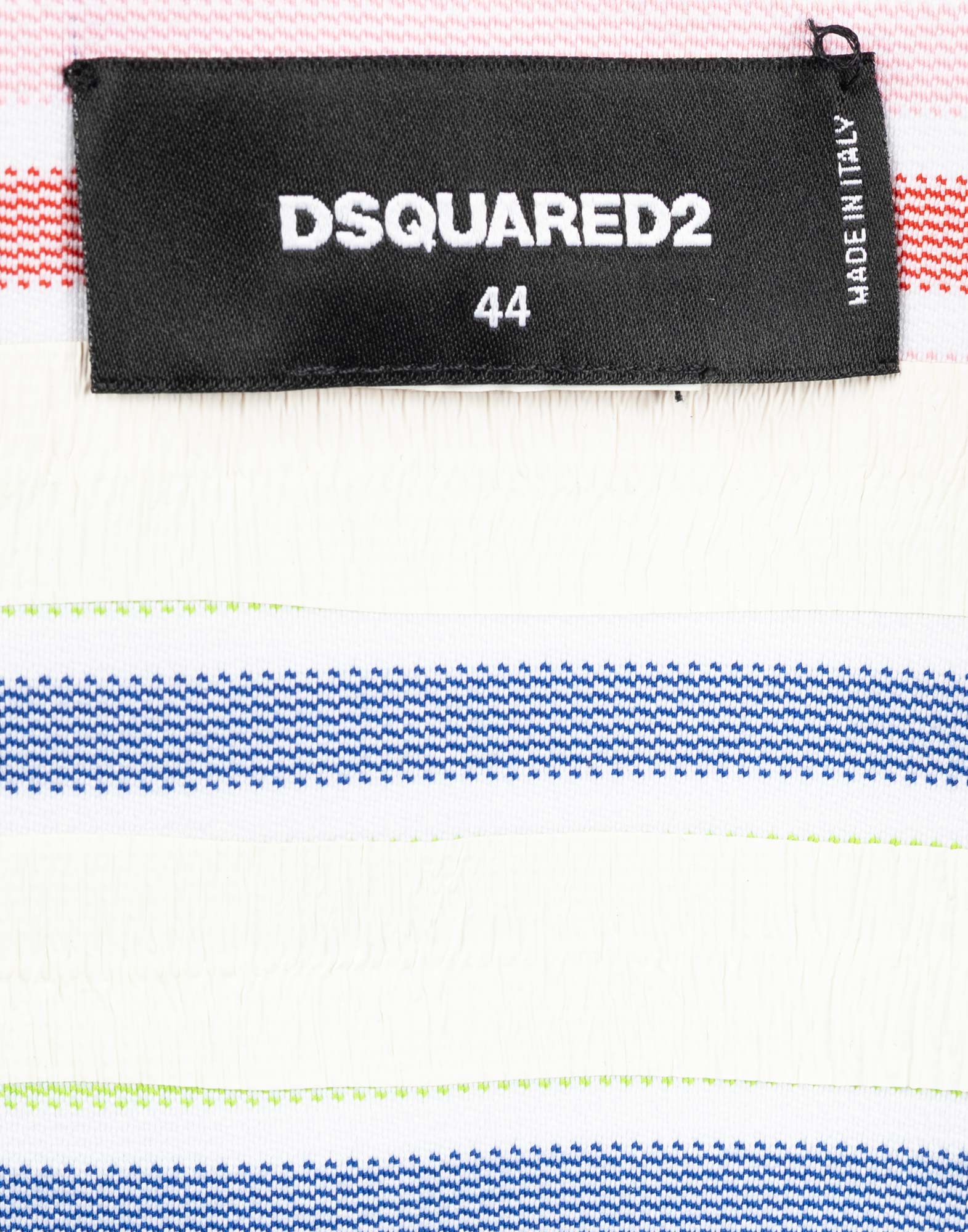 Dsquared - Vestito blu e verde a righe - immagine 3