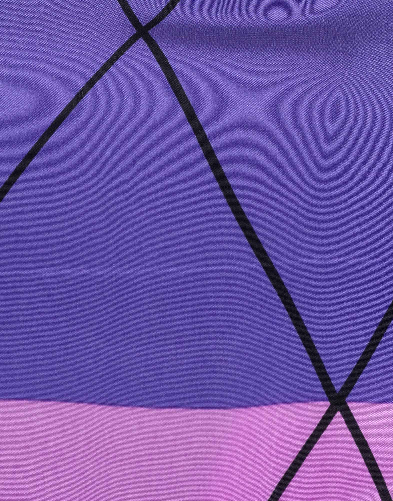 Louis Feraud - 80s violet chemisier dress - Image 3