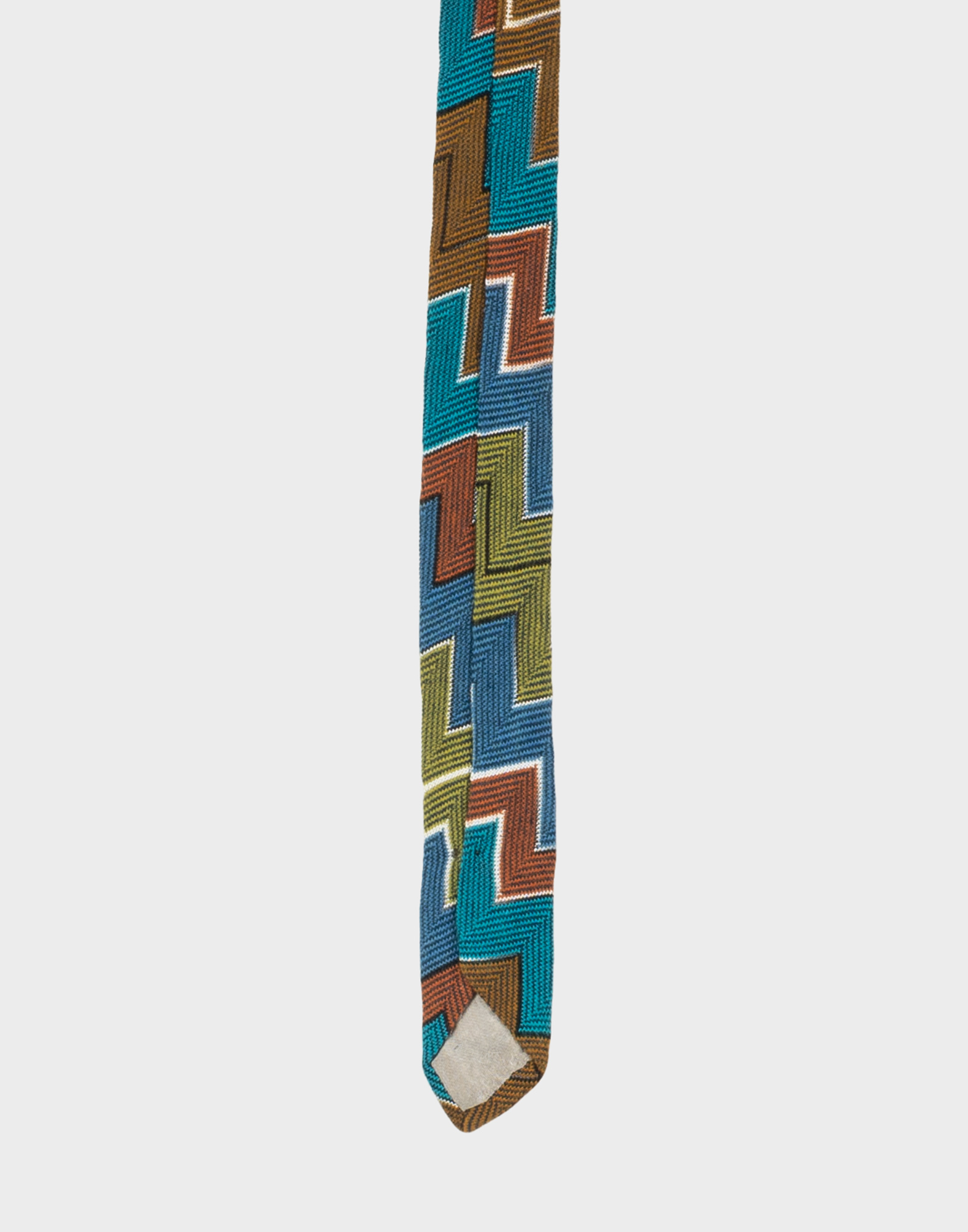 Missoni - 80s multicolored tie - Image 5