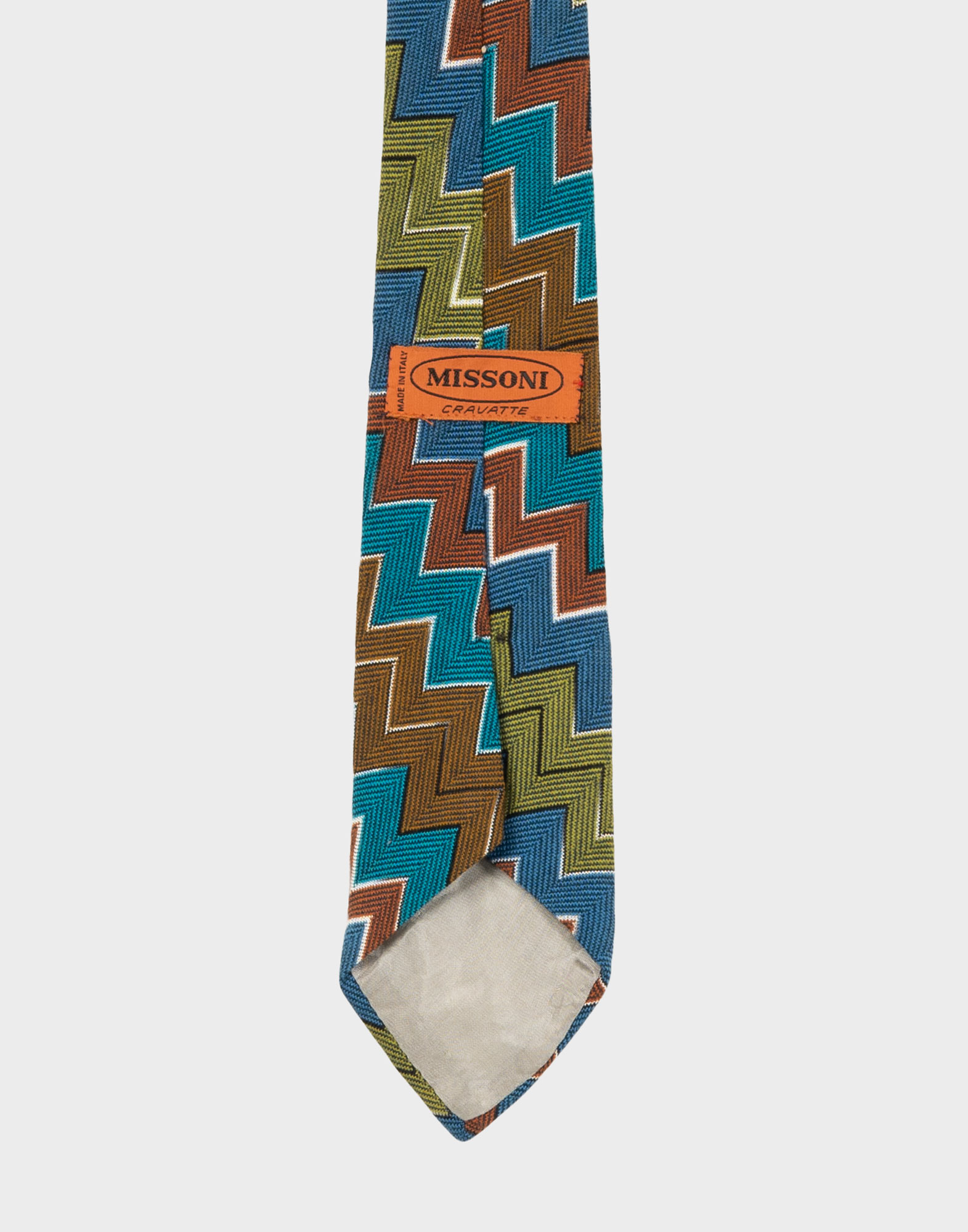 Missoni - 80s multicolored tie - Image 4