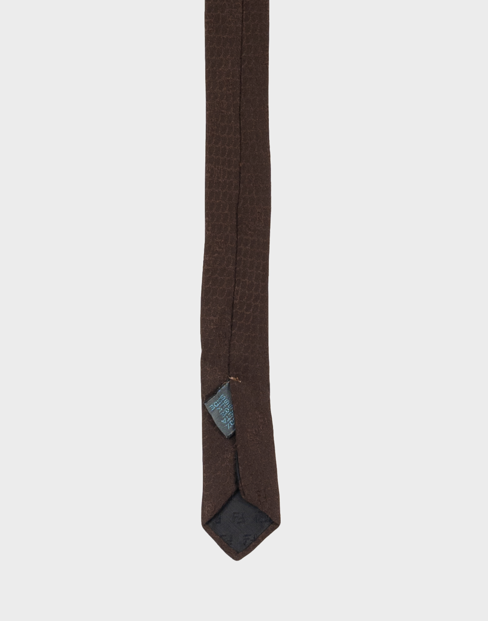 Fendi - Cravatta marrone monogramma - immagine 5